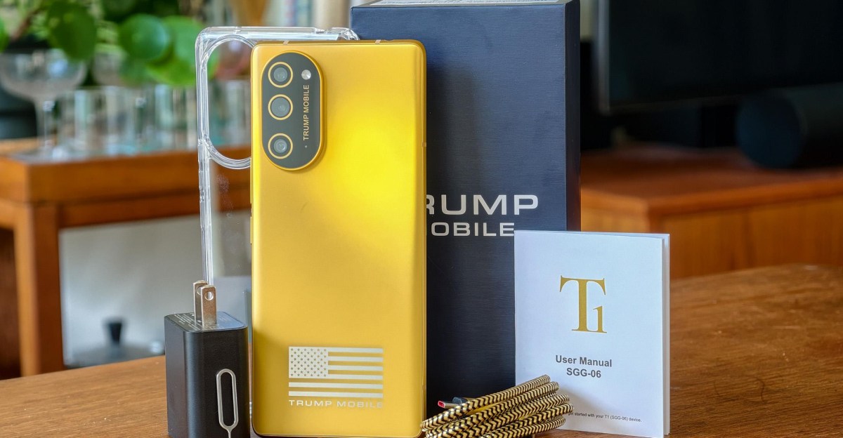 Trump Mobile T1 phone reaches The Verge after yearlong wait