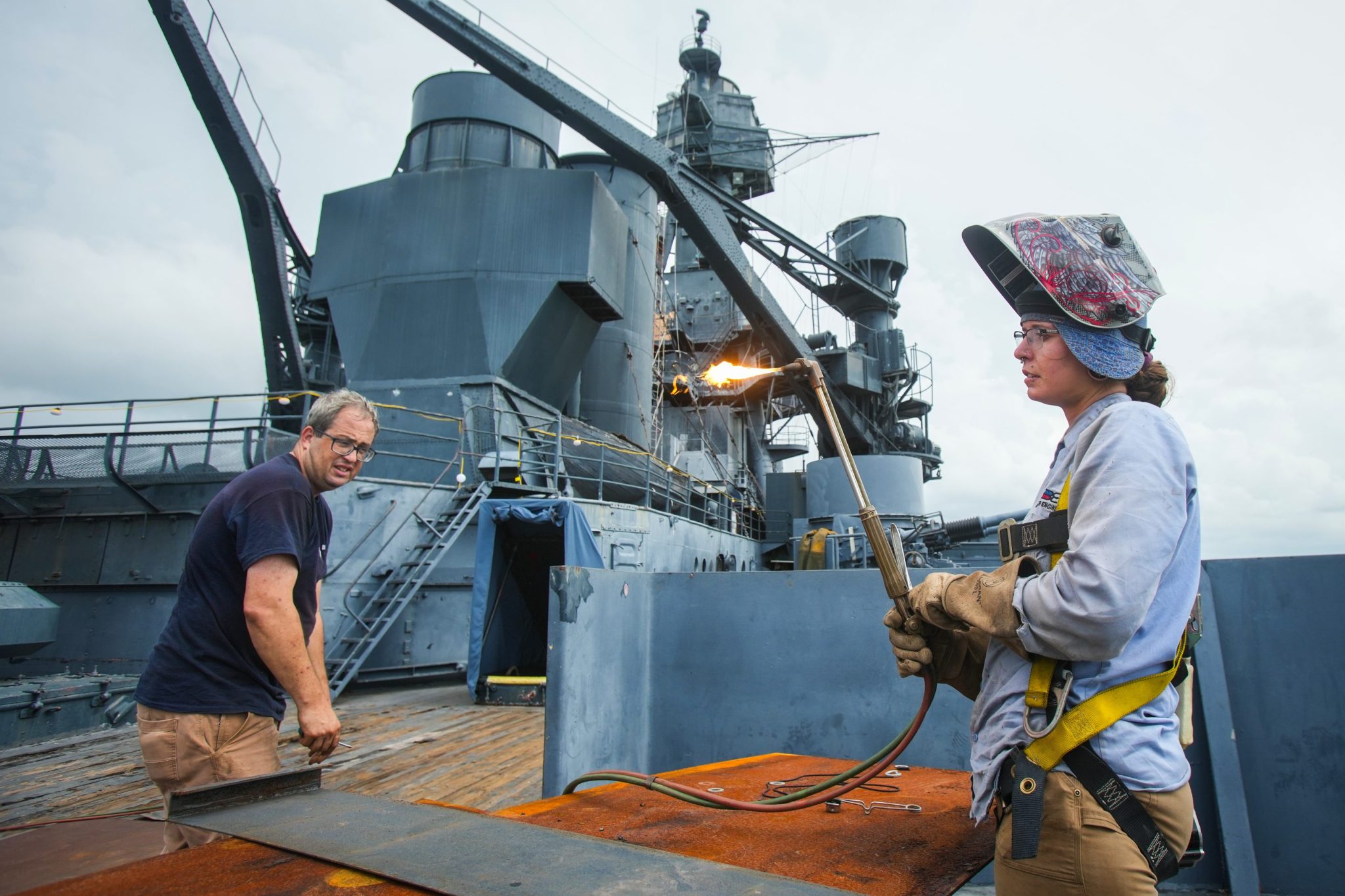 Shipyard hiring push runs into hard conditions and high turnover