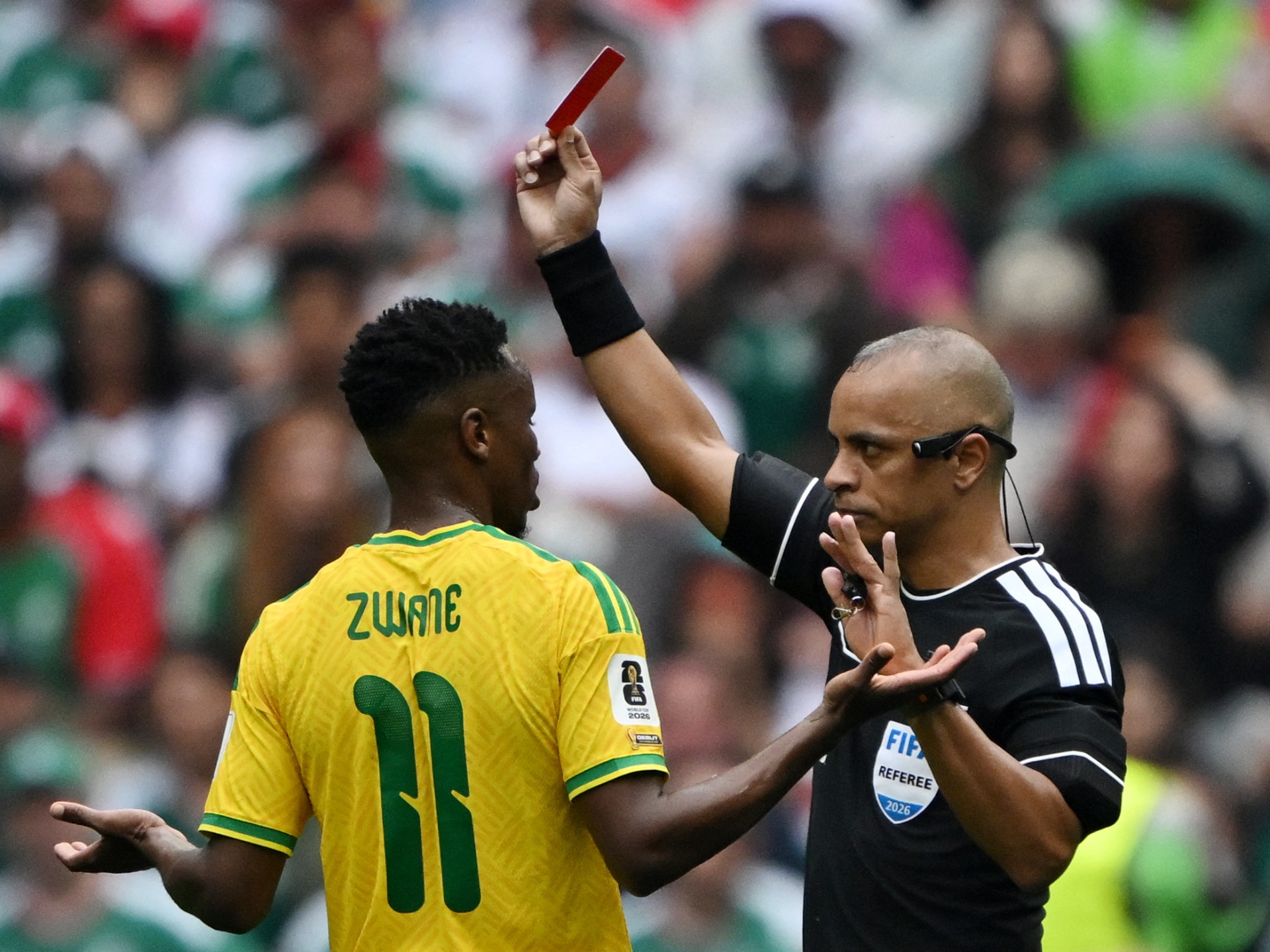 Red cards and water breaks mark first day of 2026 World Cup