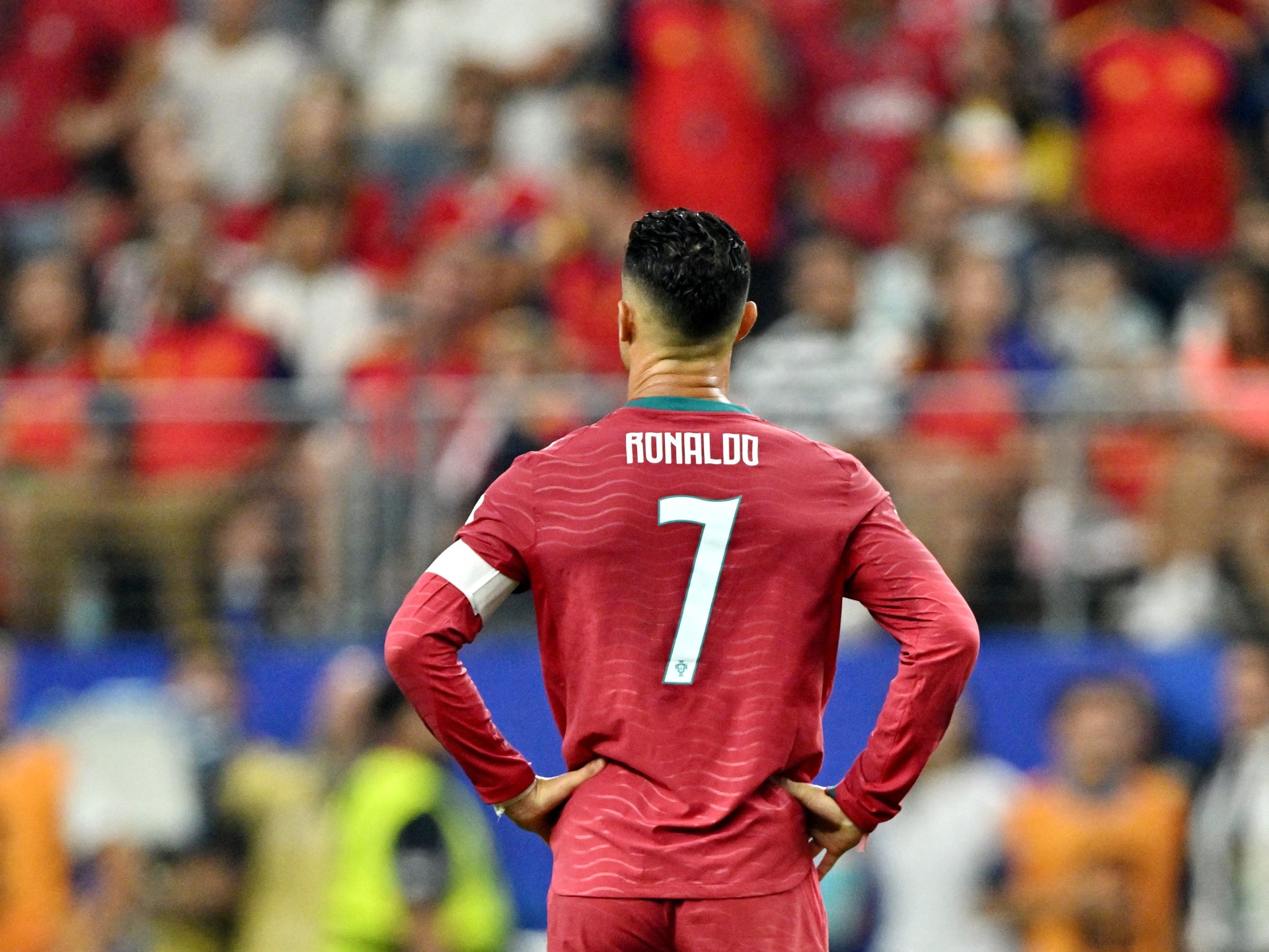Spain beat Portugal on late Merino goal to reach World Cup quarterfinals
