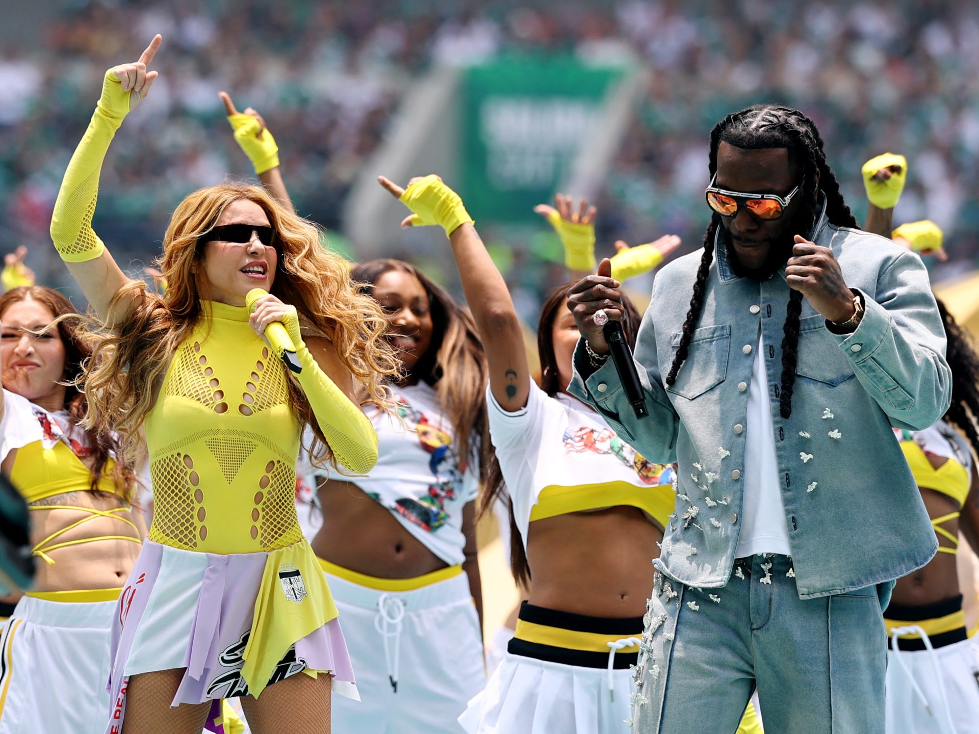 Shakira, Burna Boy open 2026 World Cup at Azteca Stadium