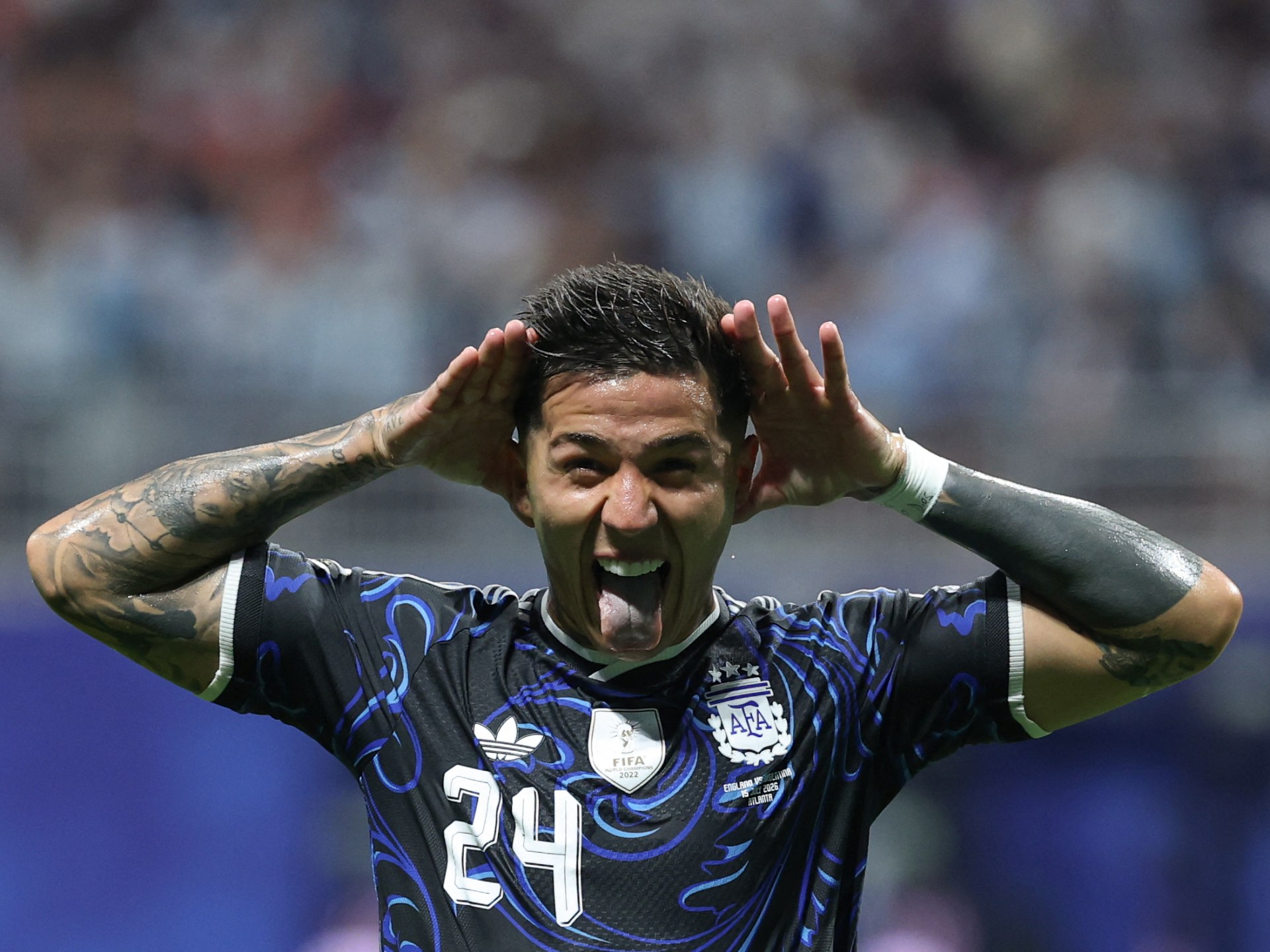 Scaloni praises Argentina resilience after comeback win over England