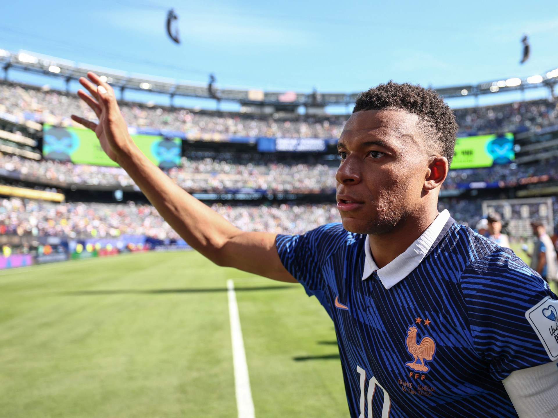 Mbappe sets France goals mark in World Cup win over Senegal