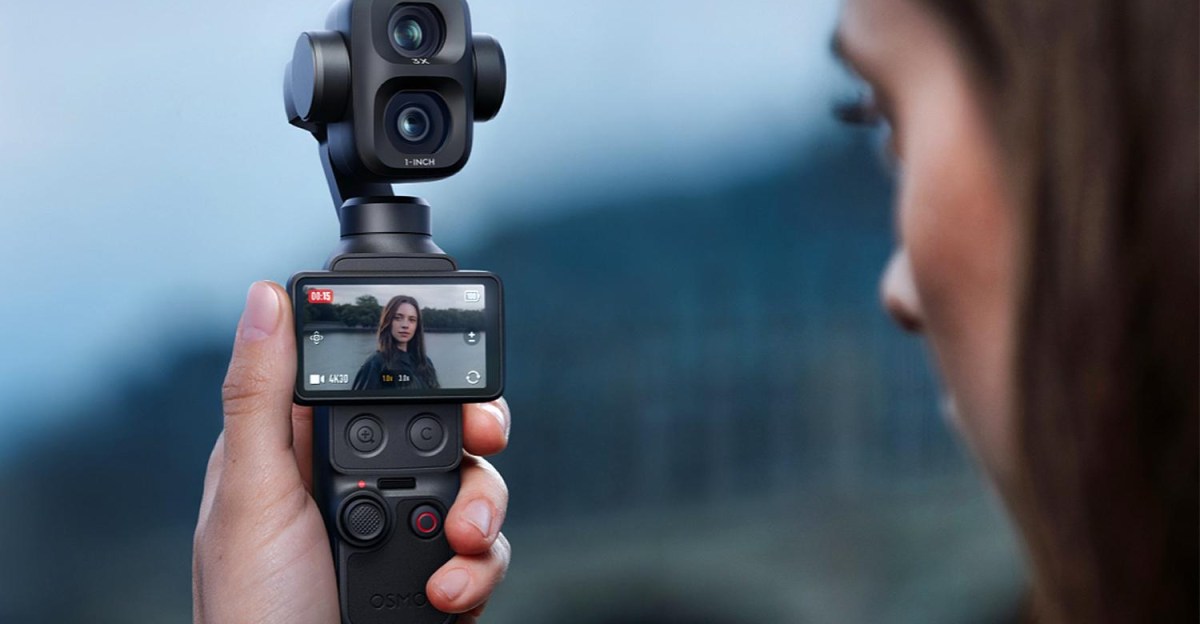 DJI details Osmo Pocket 4P with dual cameras and 4K slow motion
