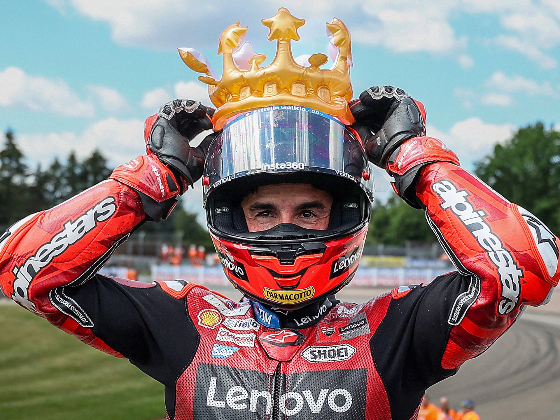 Marquez takes 10th Sachsenring MotoGP win