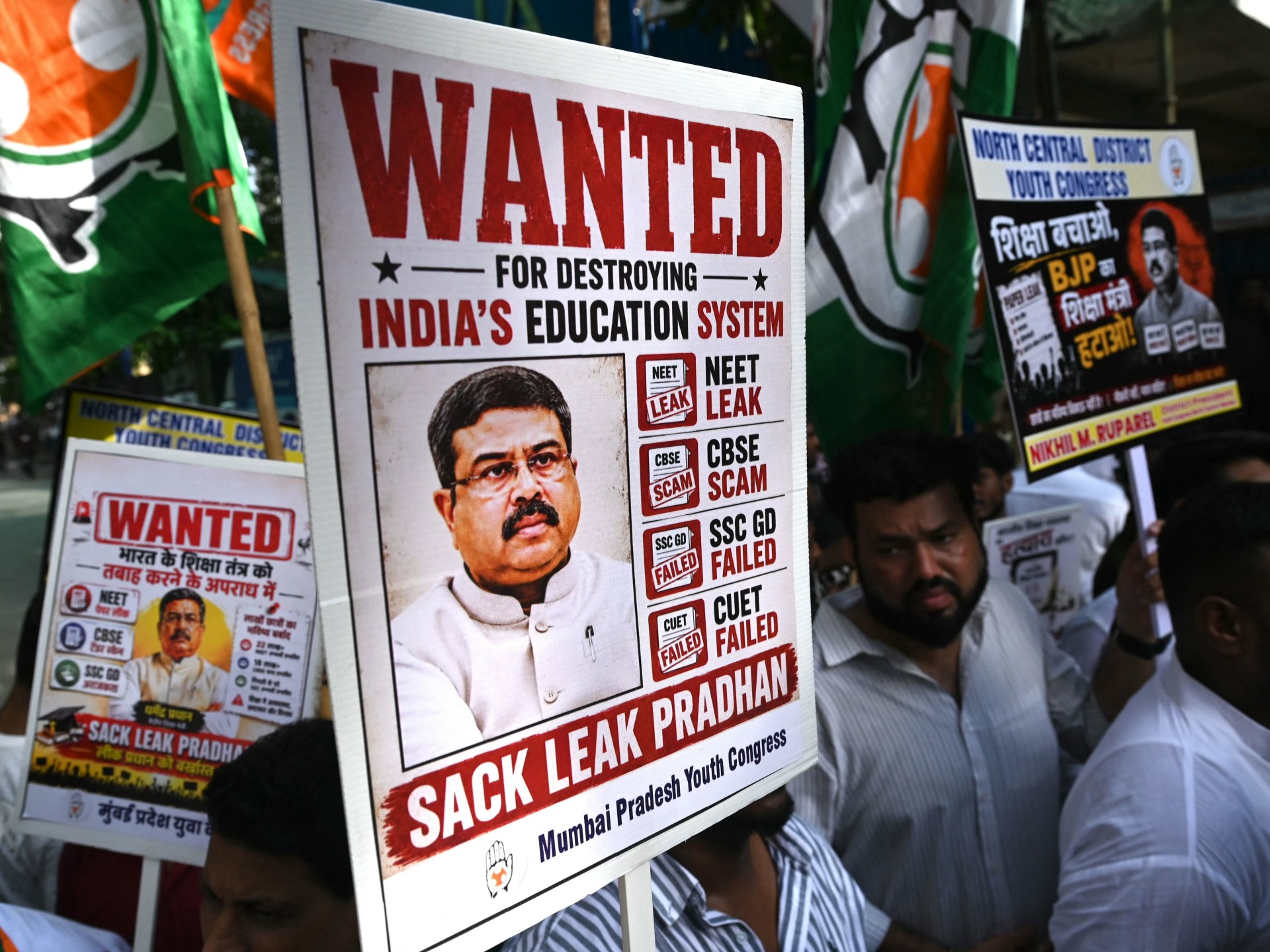 Modi keeps education minister as student protests test third term