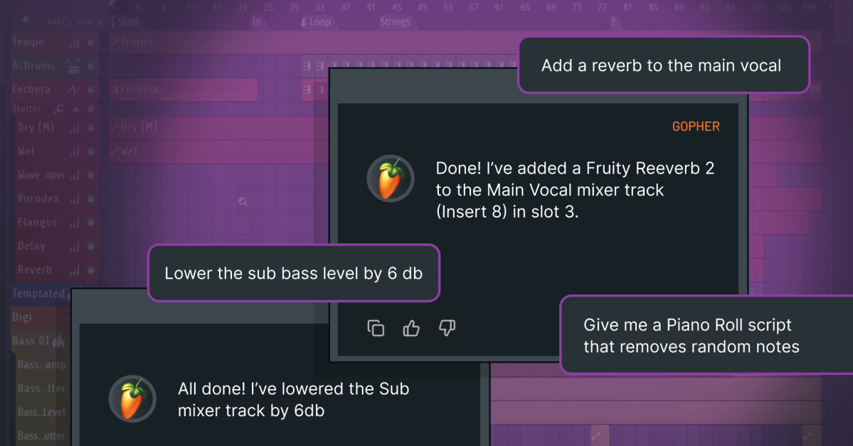 FL Studio 2026 gives Gopher AI more control inside projects