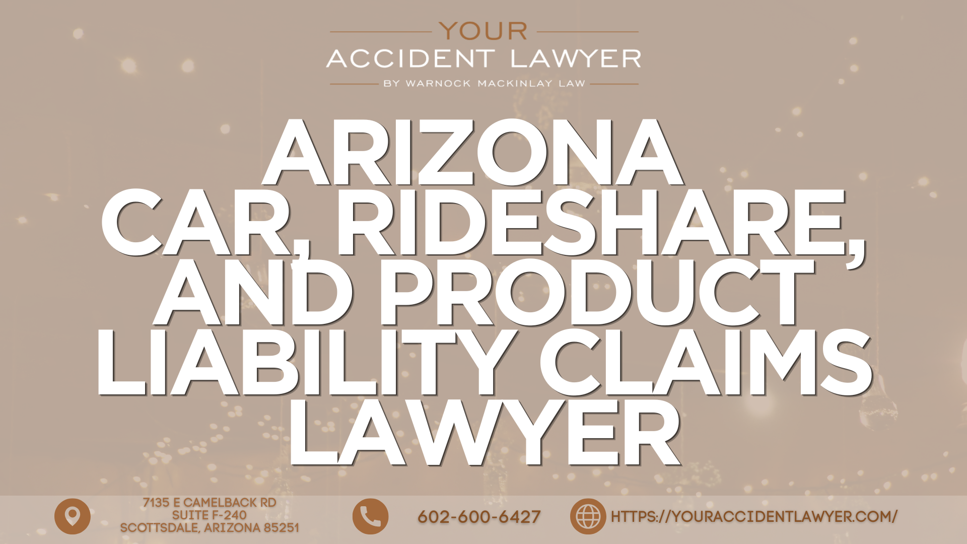 Warnock Mackinlay Law expands Glendale car accident claims focus