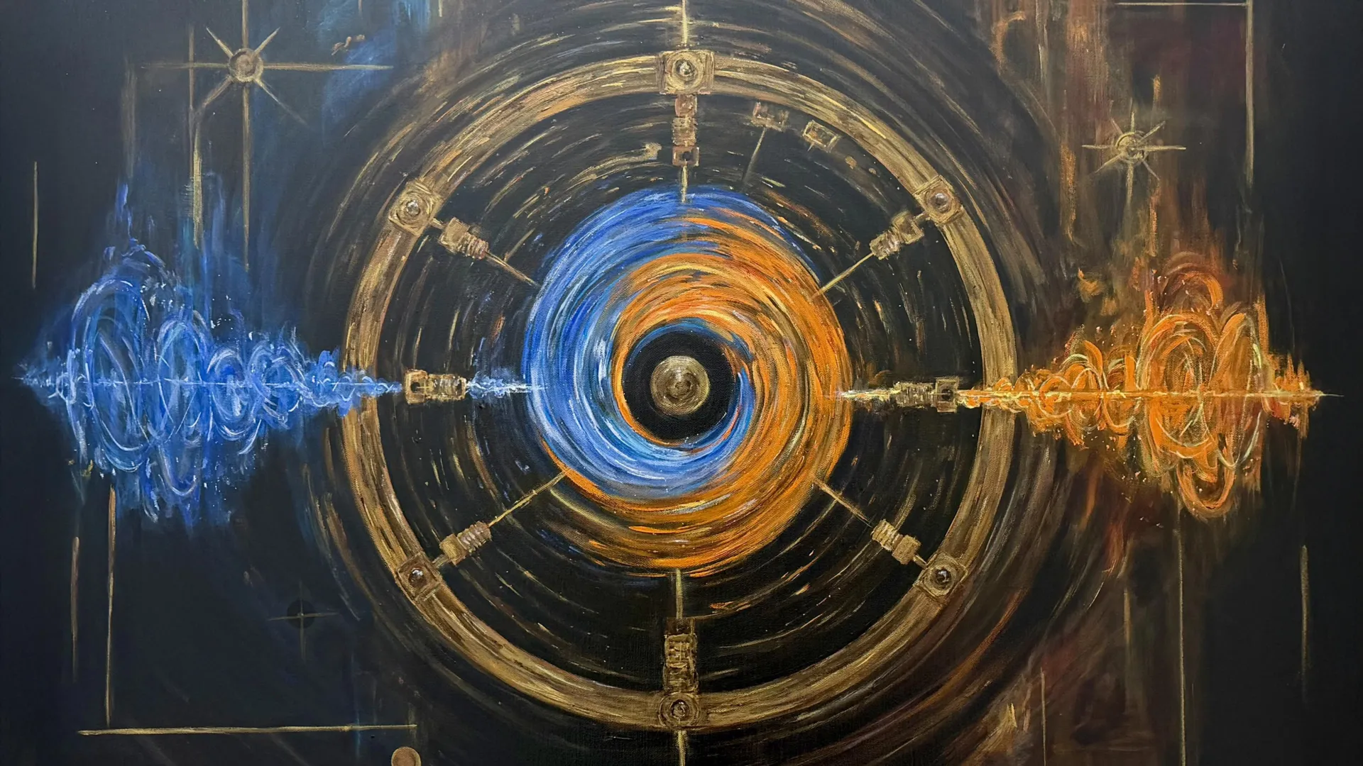 Lab device mimics black hole energy extraction