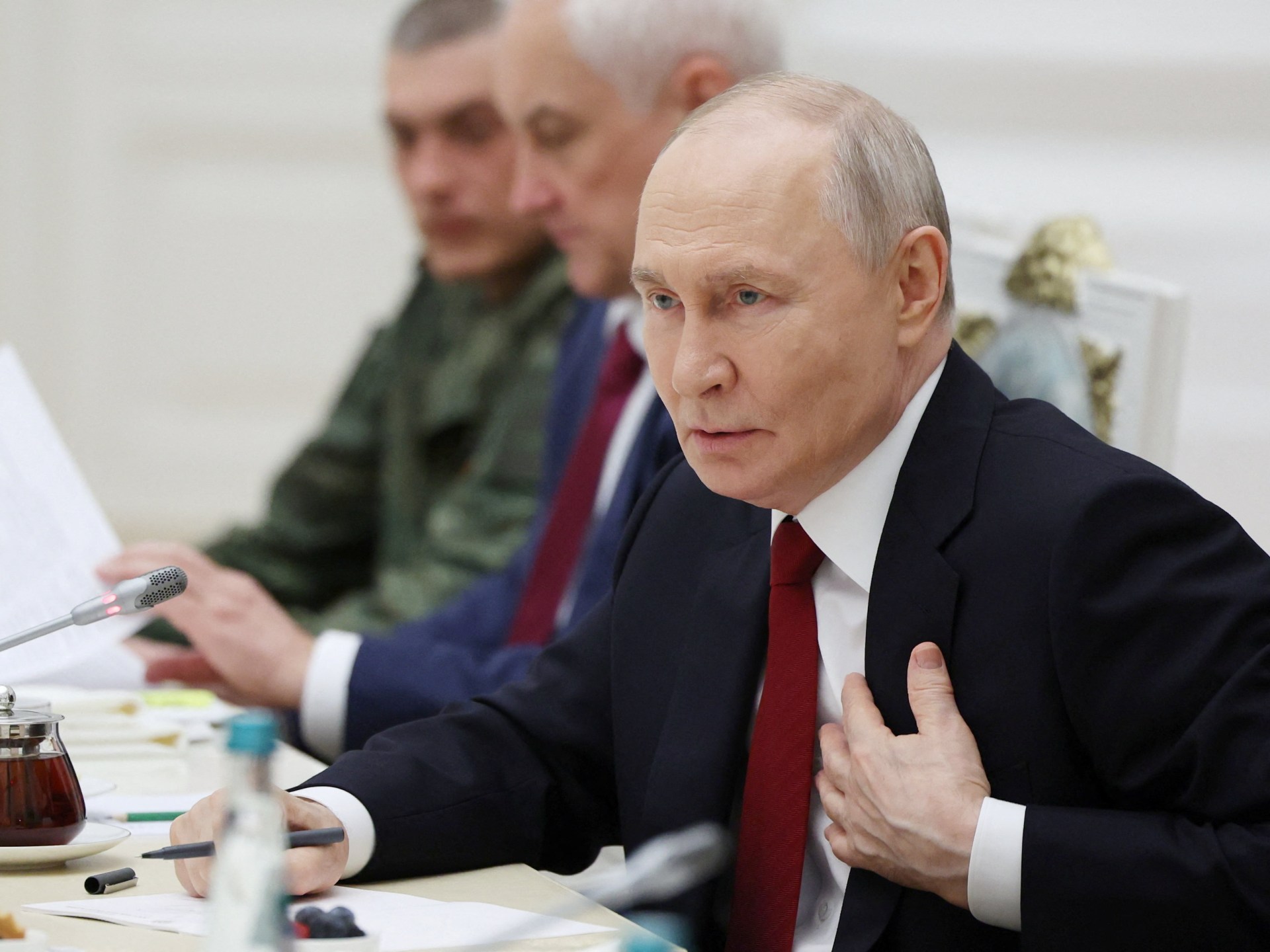 Putin says Ukrainian strikes are hurting Russia’s economy