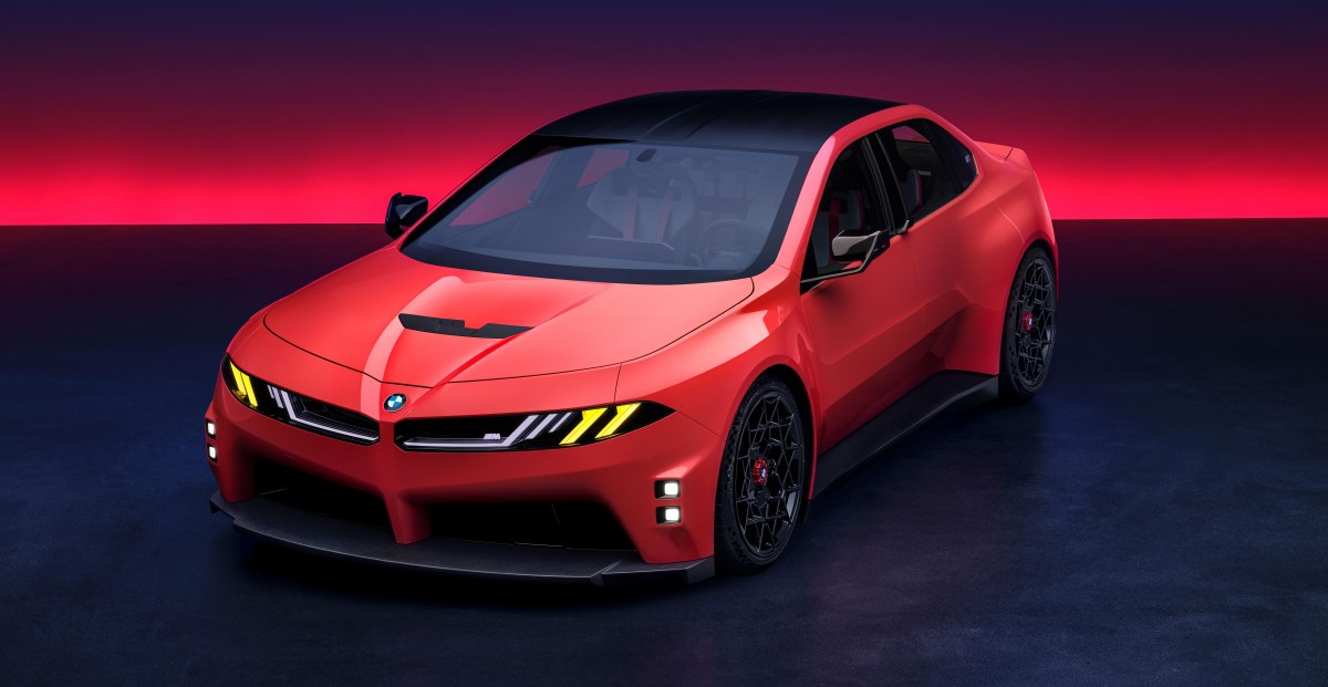 BMW shows Neue Klasse M electric performance concept before Le Mans
