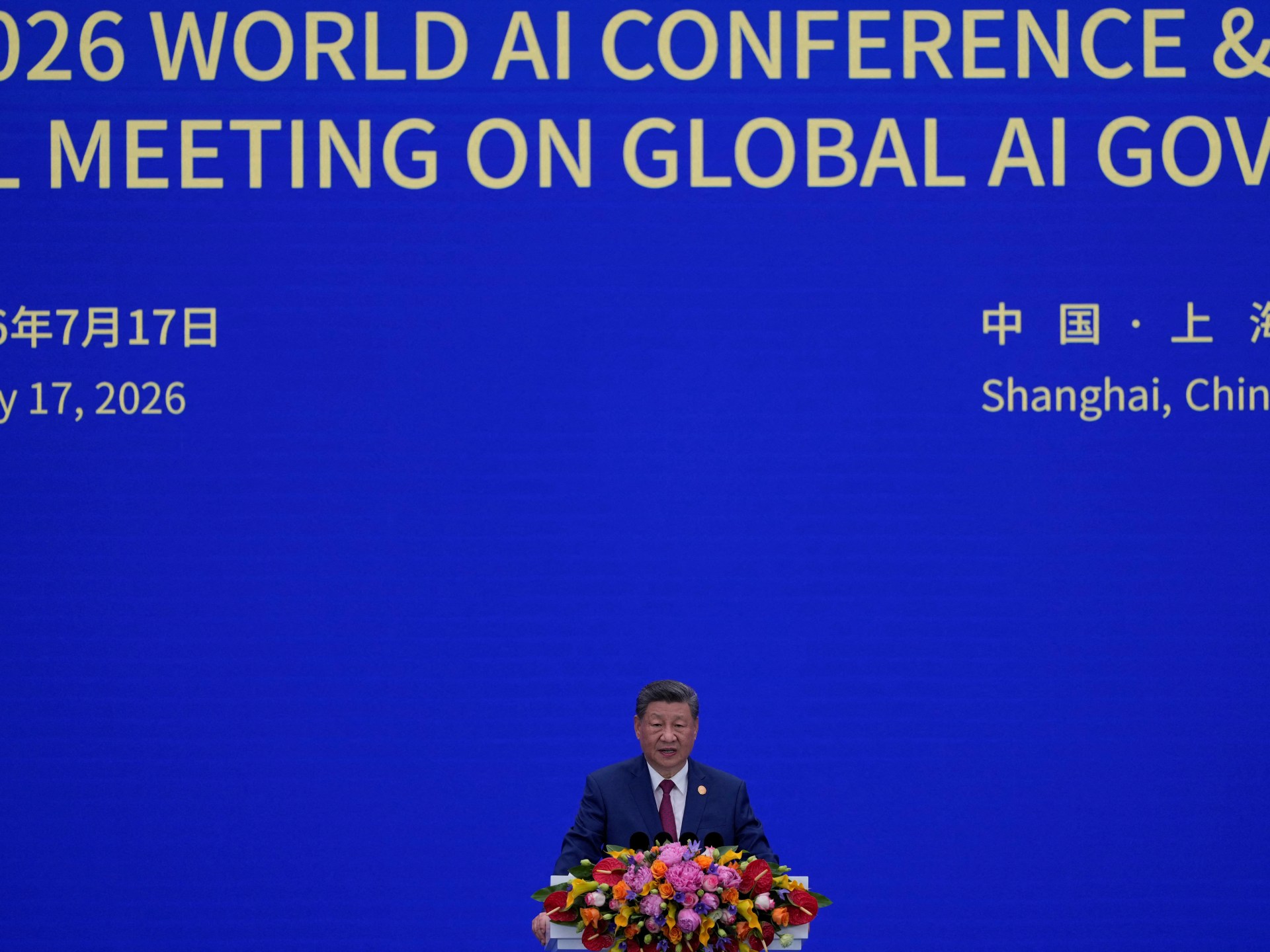 Xi calls for global cooperation on artificial intelligence