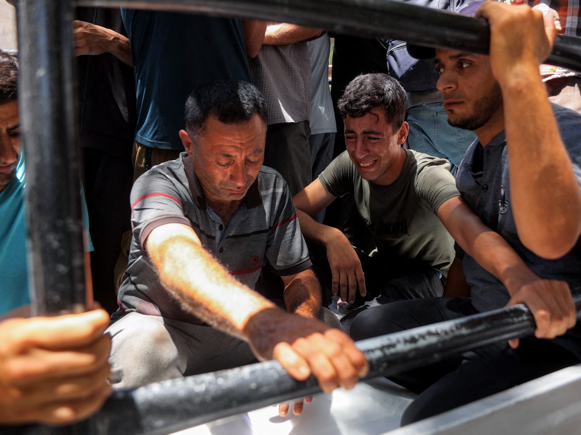 Eight killed in strike on Jabalia police station, Gaza officials say