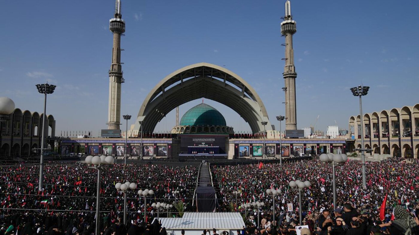 Iran opens dayslong funeral for Ayatollah Ali Khamenei in Tehran
