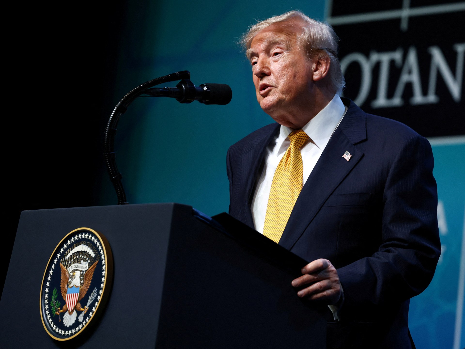 Trump withholds housing bill signature in voting-law fight