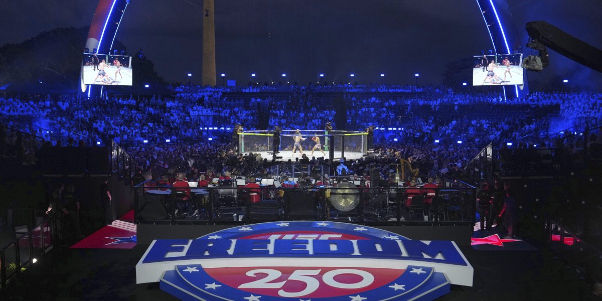 Dana White says UFC’s White House event was too costly to repeat