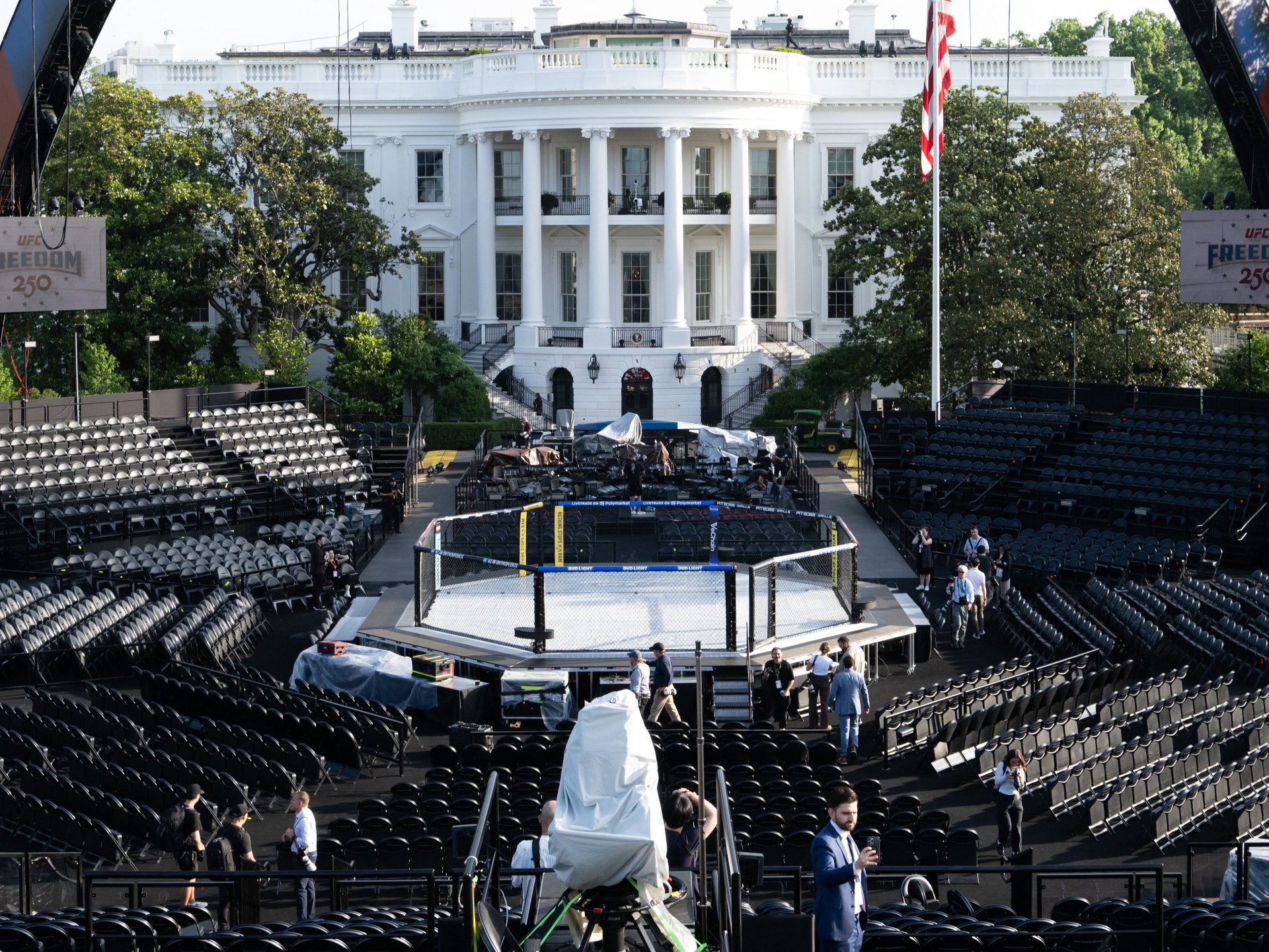 White House UFC card puts Trump’s combat sports ties on display