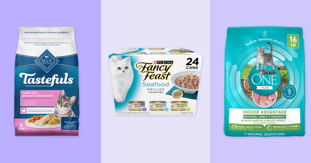 Vets say wet and dry cat foods can both meet adult cats’ needs