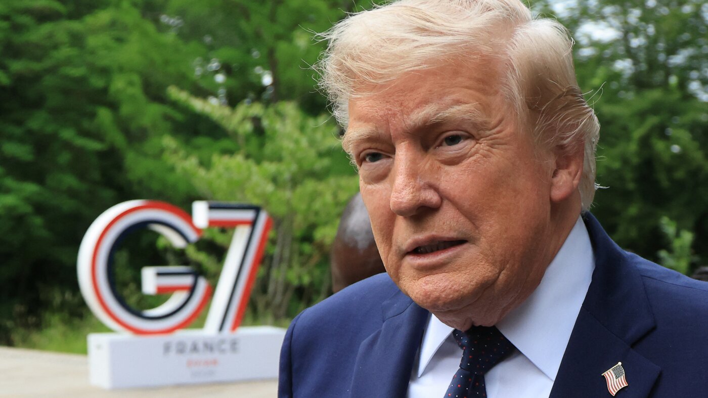 Trump heads into G7 press conference with Iran deal under scrutiny