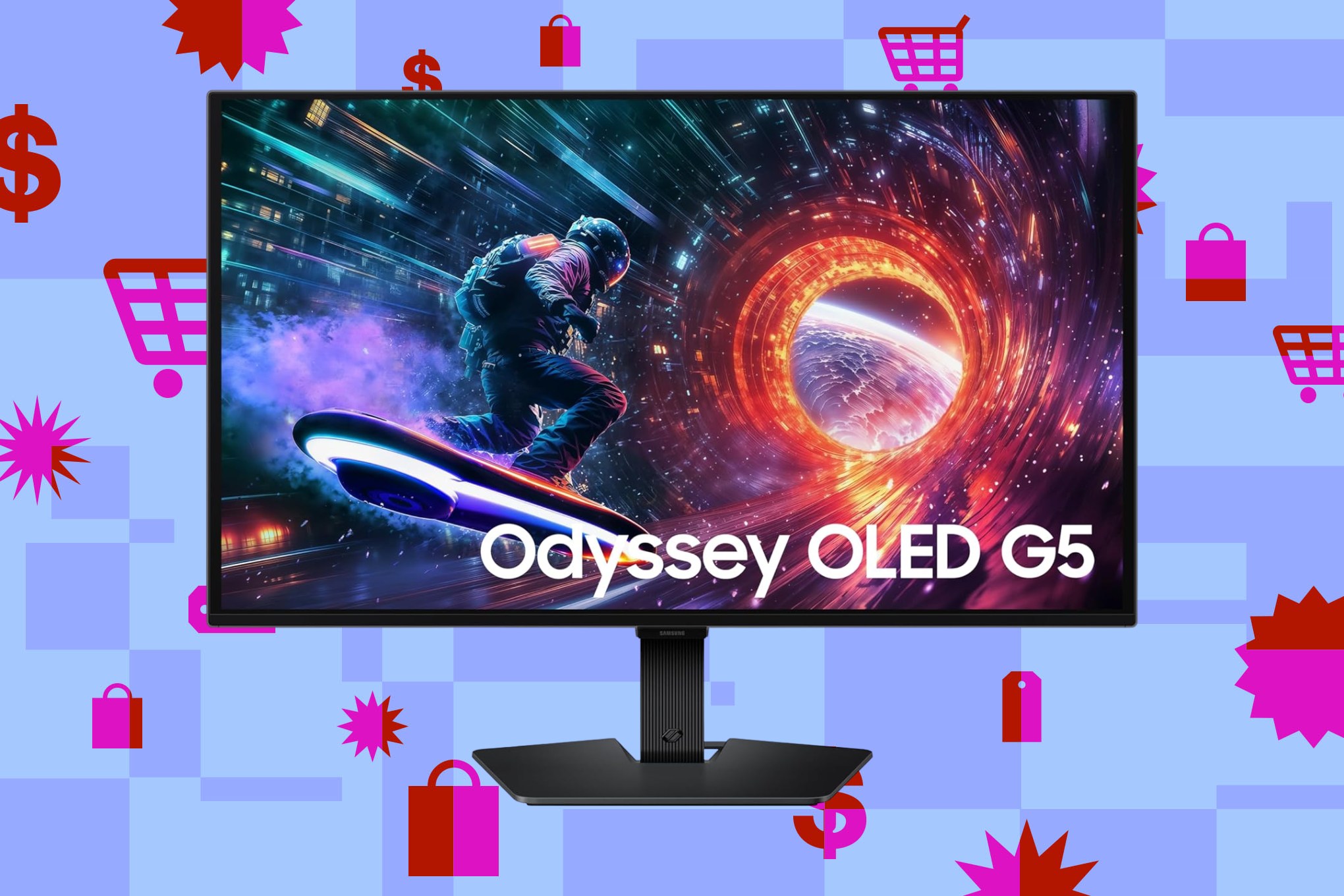 Samsung G50SF deal cuts 27-inch QD-OLED monitor to $299.99