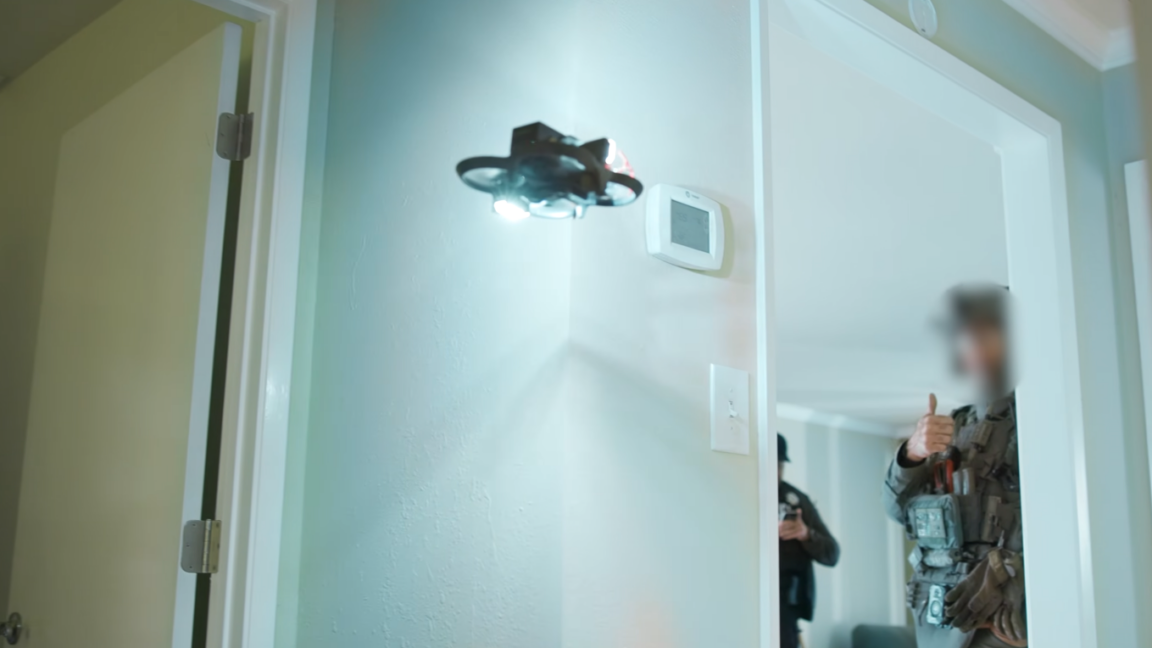 Sacramento deputies use magnet-equipped drone to pull knife from suspect