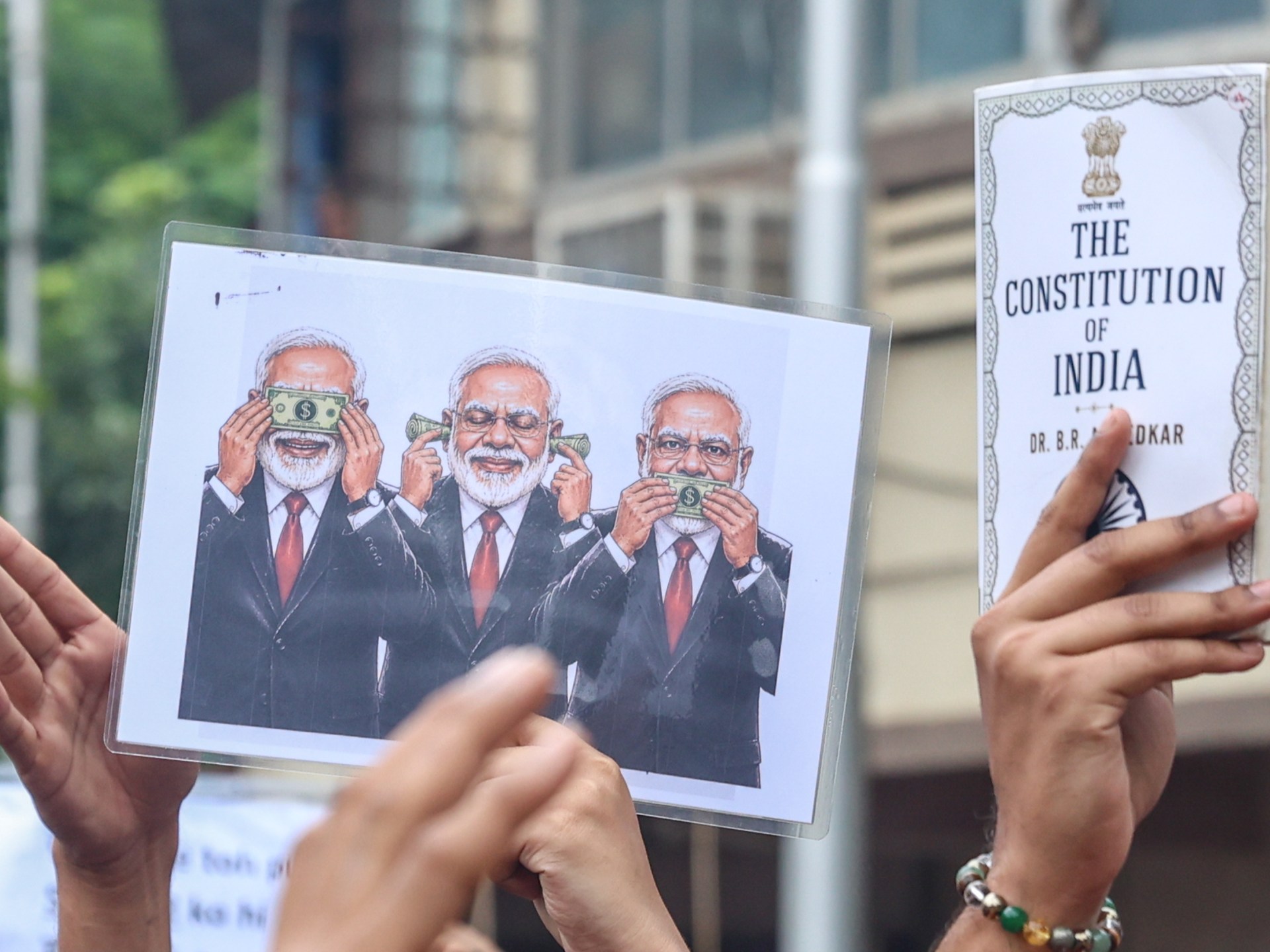 Modi pledges fast-track courts as exam leak protests grow