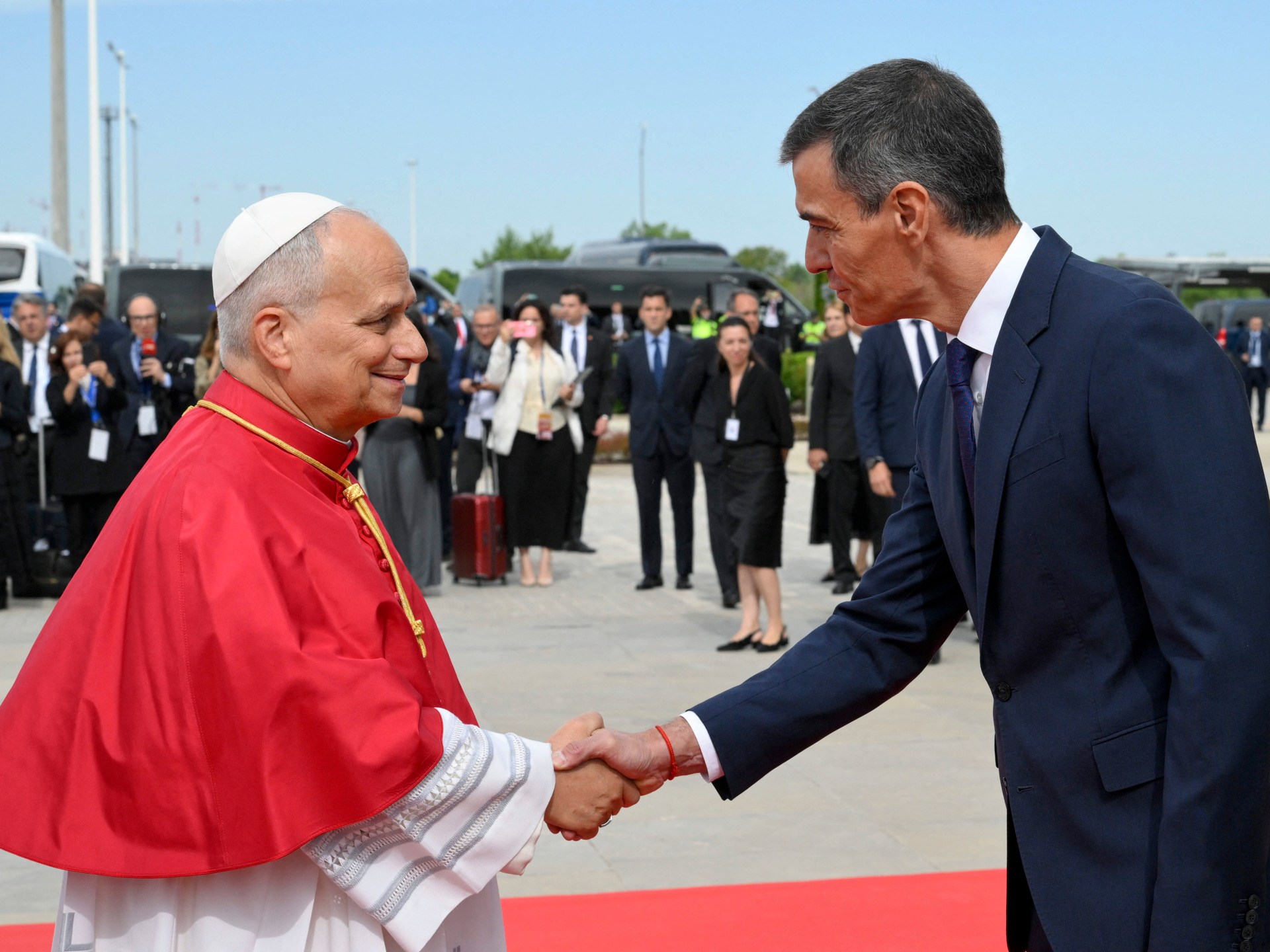 Pope Leo visit puts Spain’s far right on defensive over migration