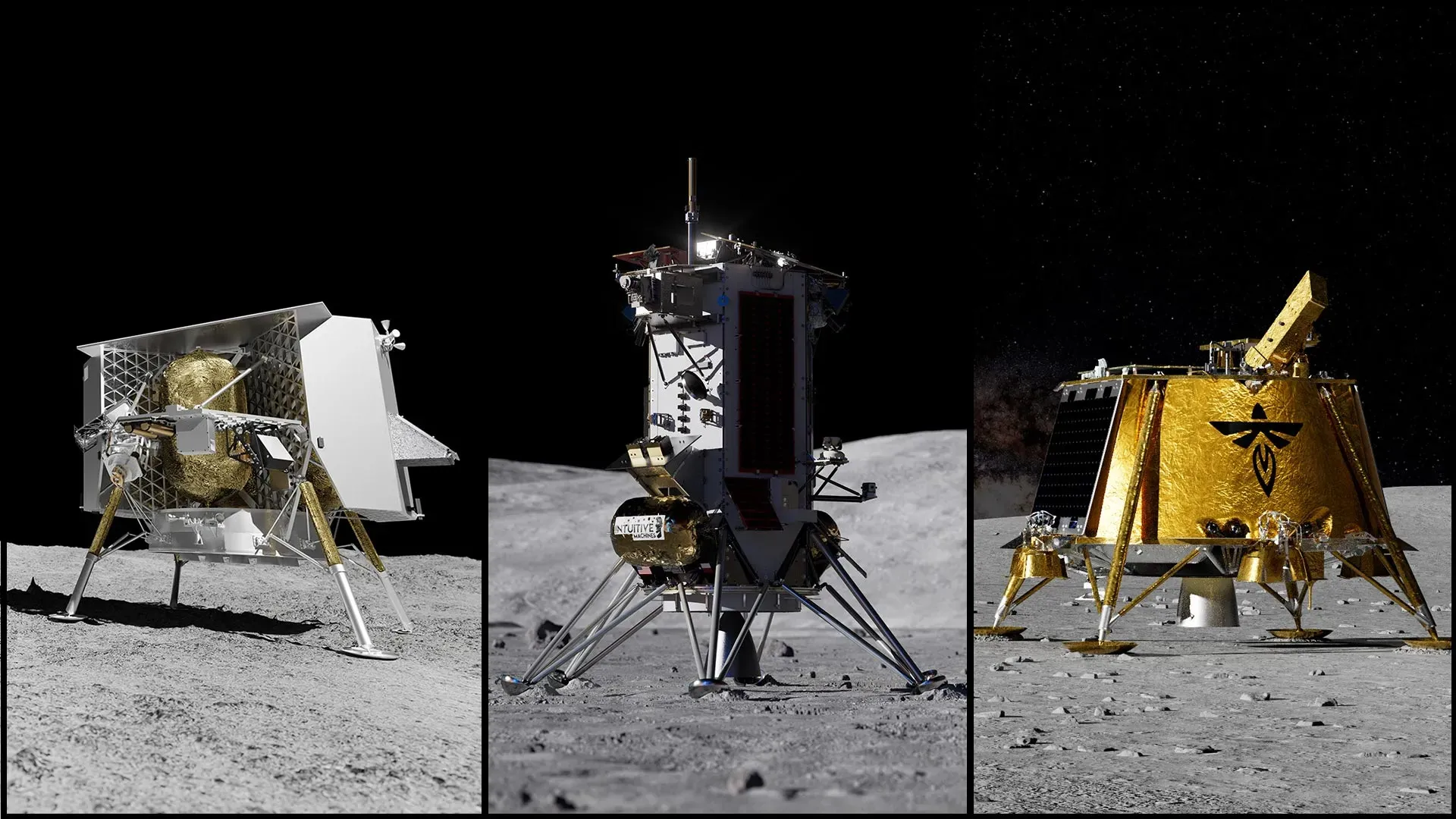 NASA awards nearly $600 million for four commercial Moon landings