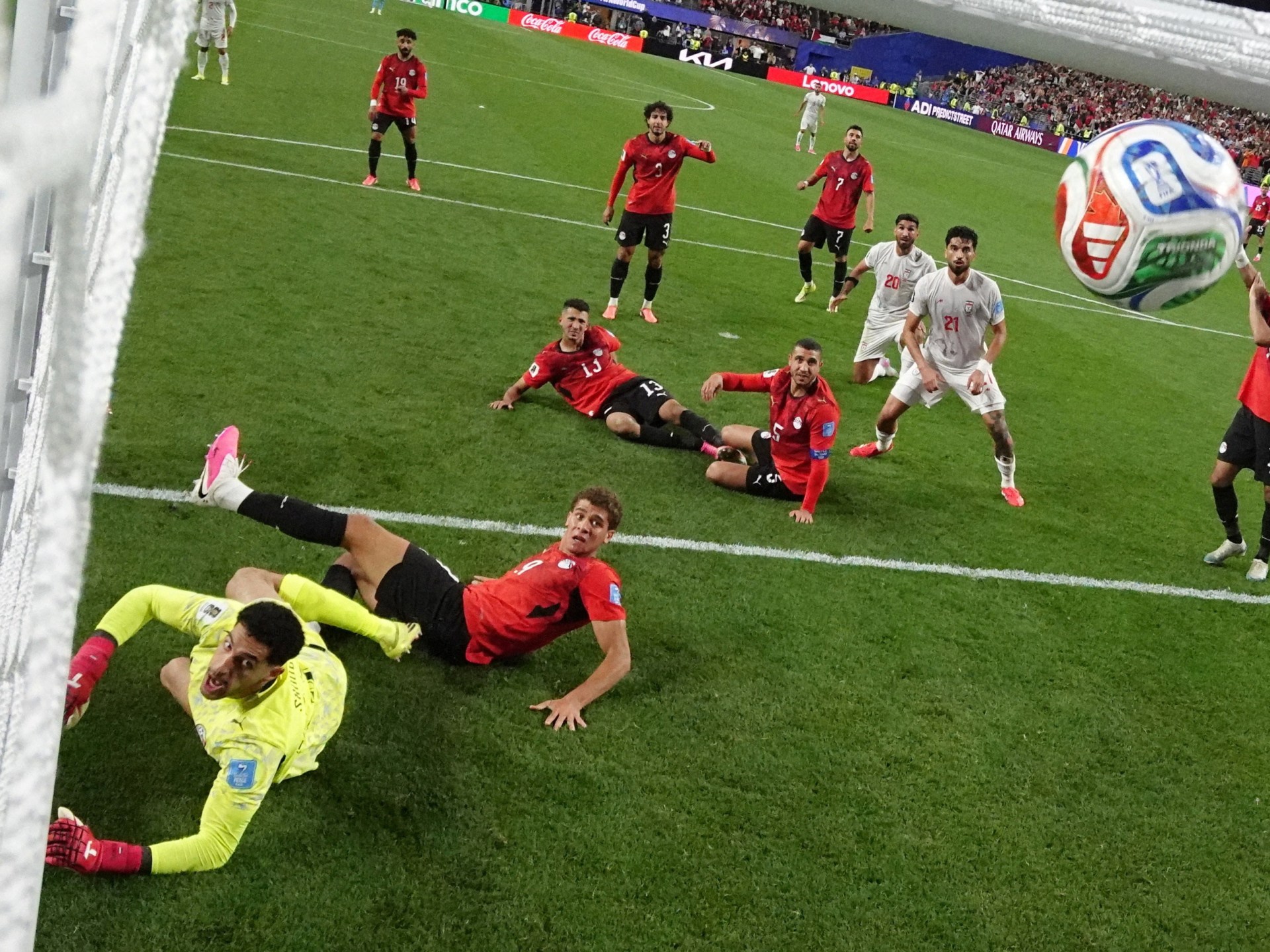 Egypt celebrates historic advance after draw with Iran