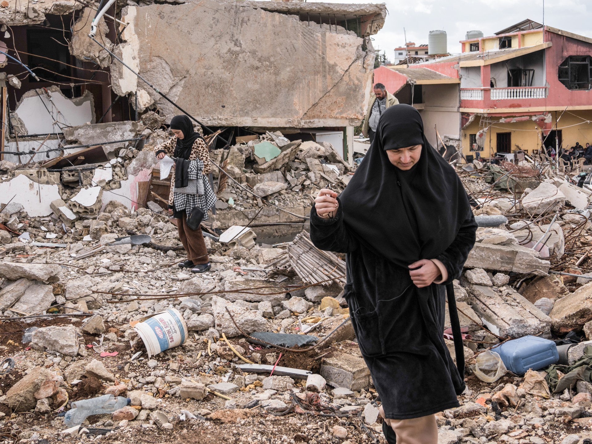 Displaced Lebanese face trauma as southern villages lie in ruins