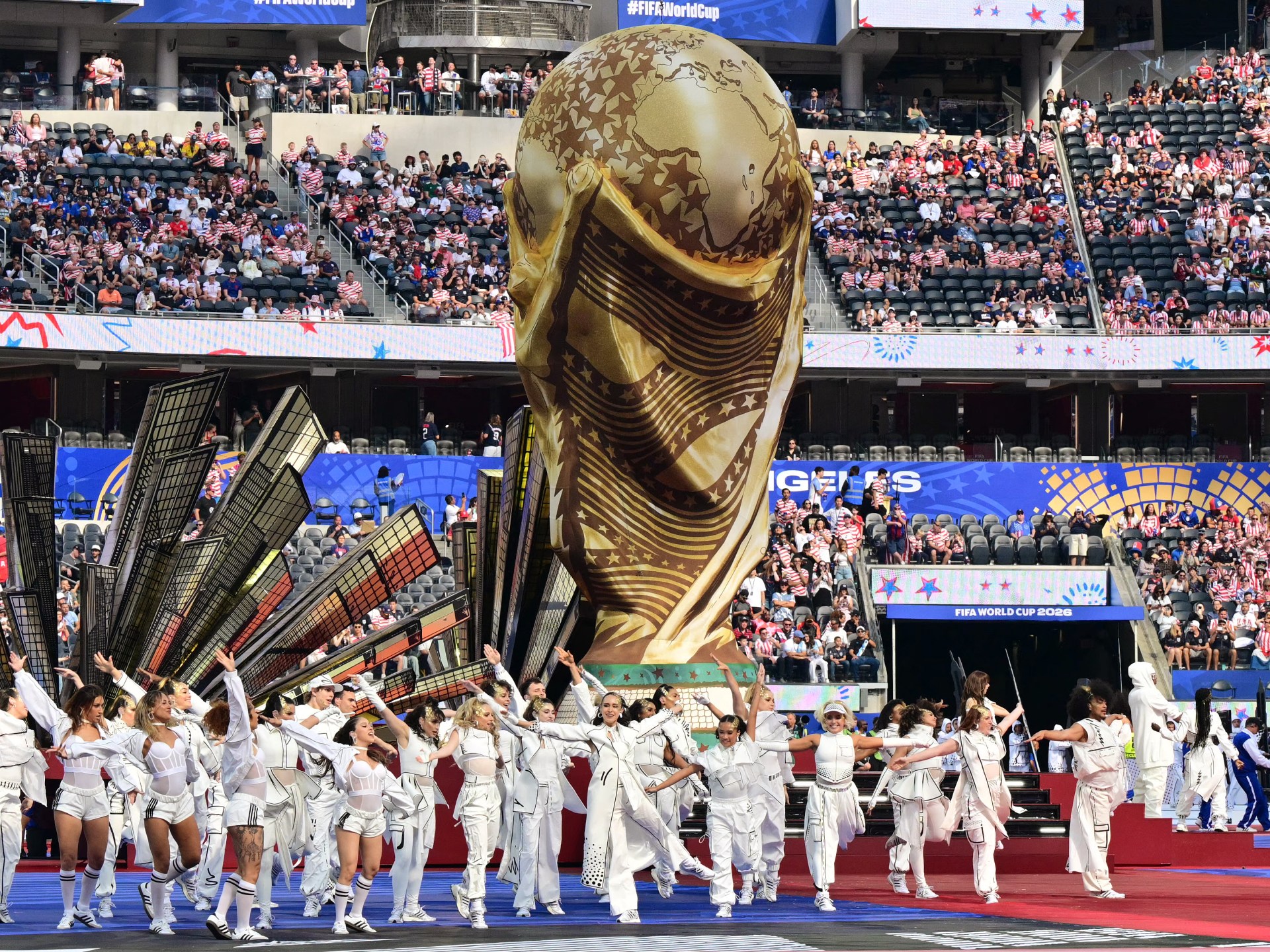 World Cup opens in Los Angeles with ceremony before US-Paraguay