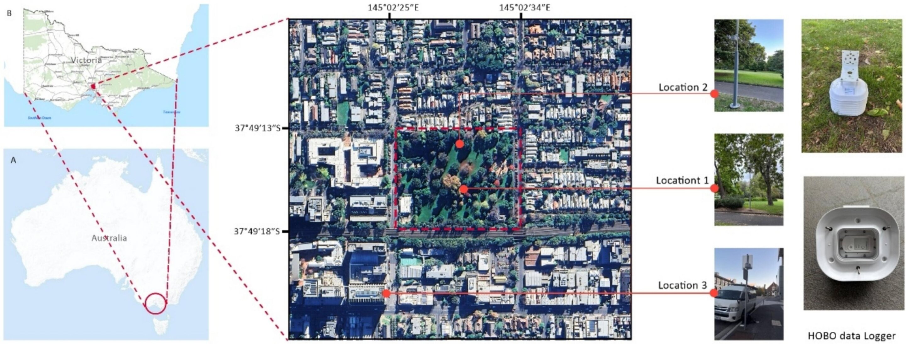 Urban park cooling depends on streets and buildings, study says