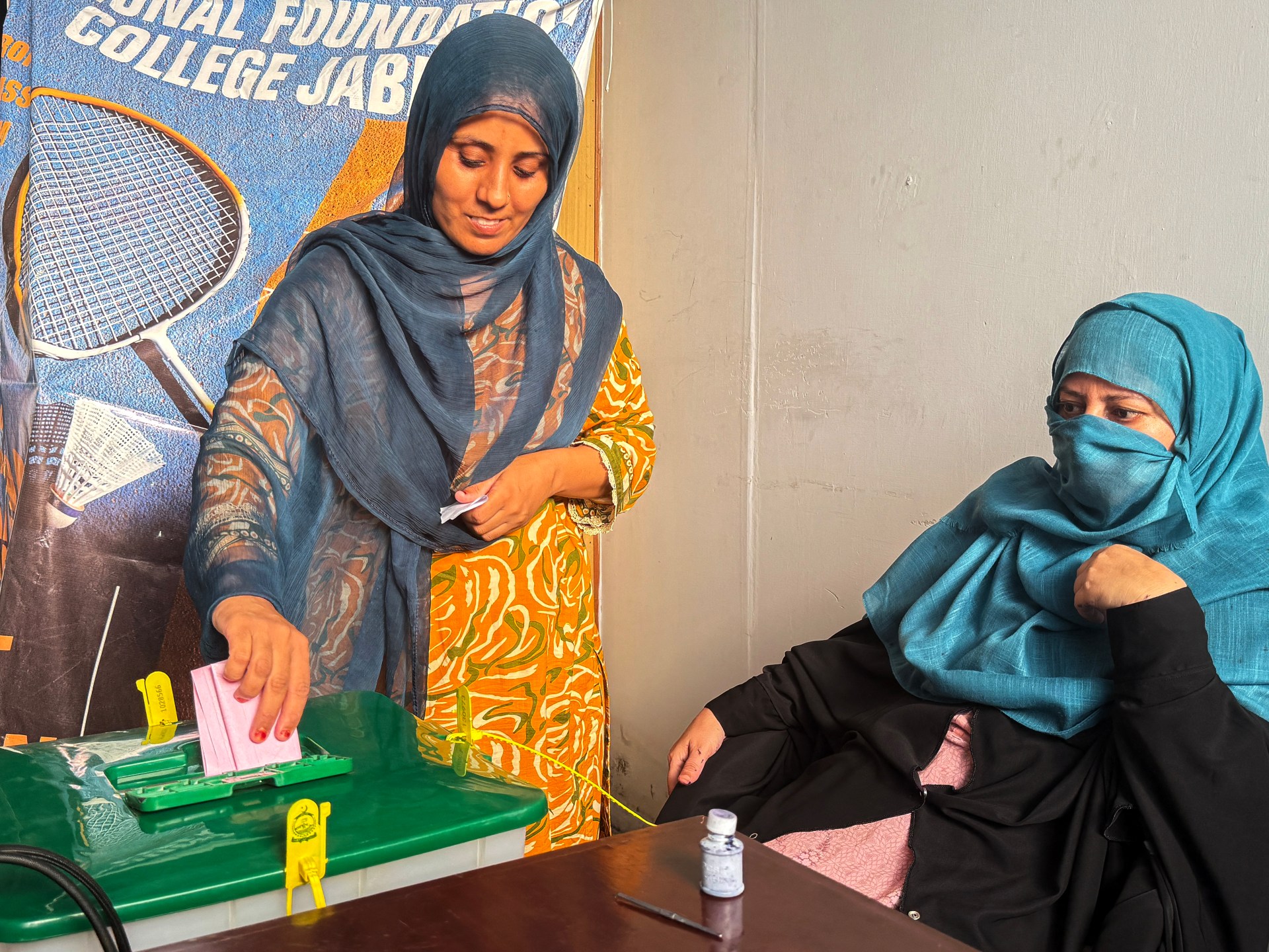 Pakistan-administered Kashmir vote opens under heavy security