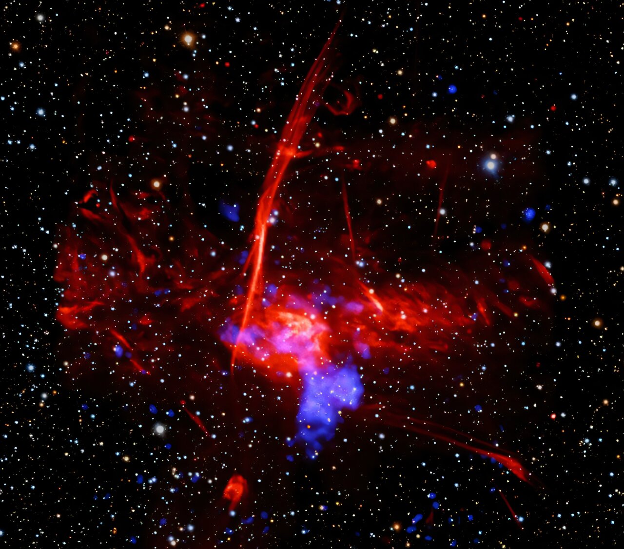 Possible supernova remnant identified near Milky Way’s center