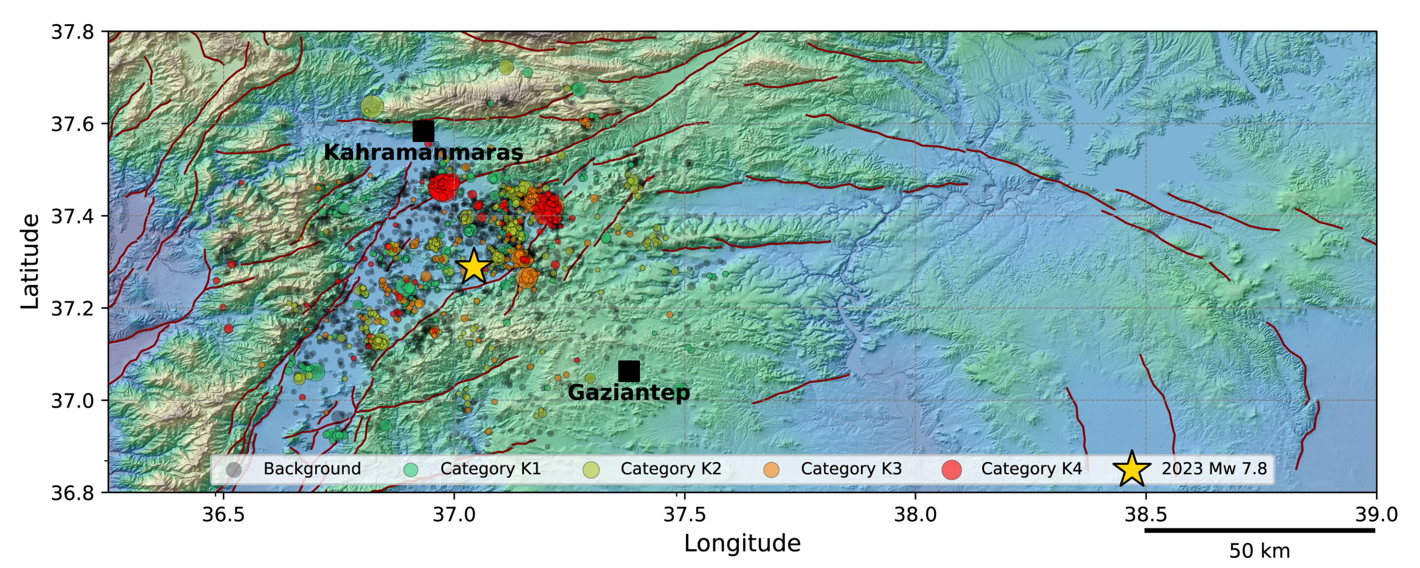 Machine learning study finds warning patterns before some major quakes