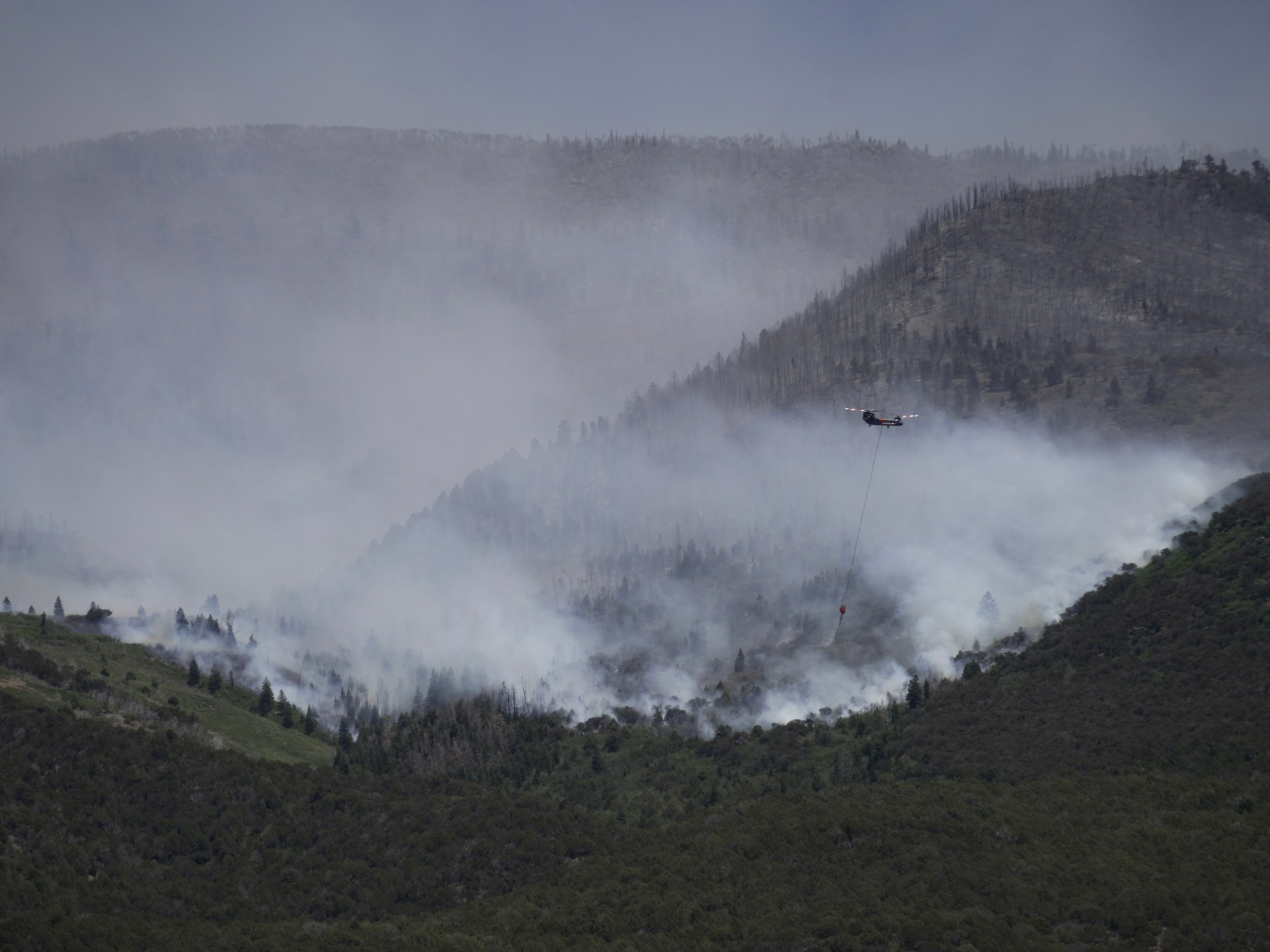 Three firefighters die battling fires on Utah-Colorado border