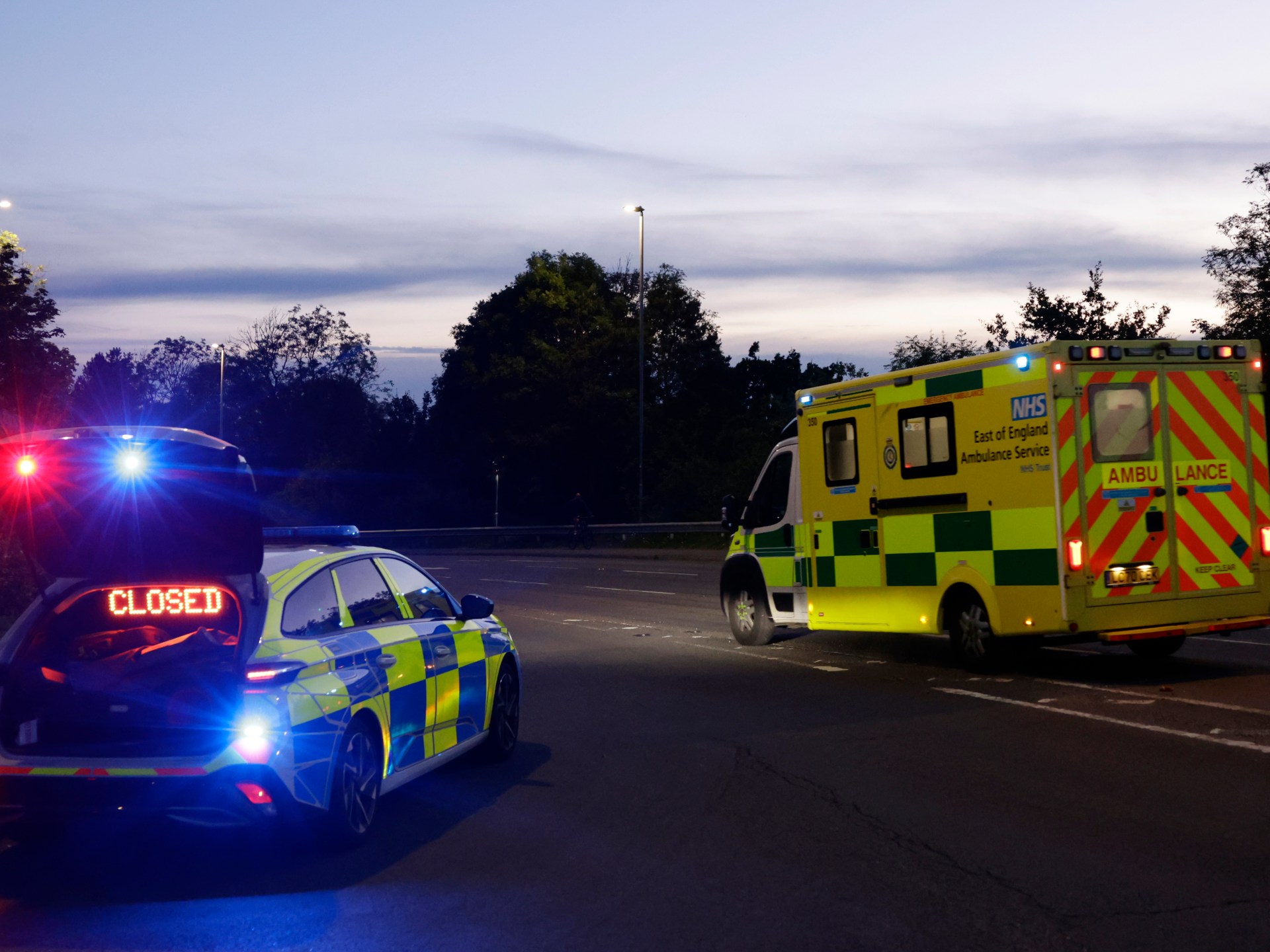 Nine critical after train crash near Bedford kills driver