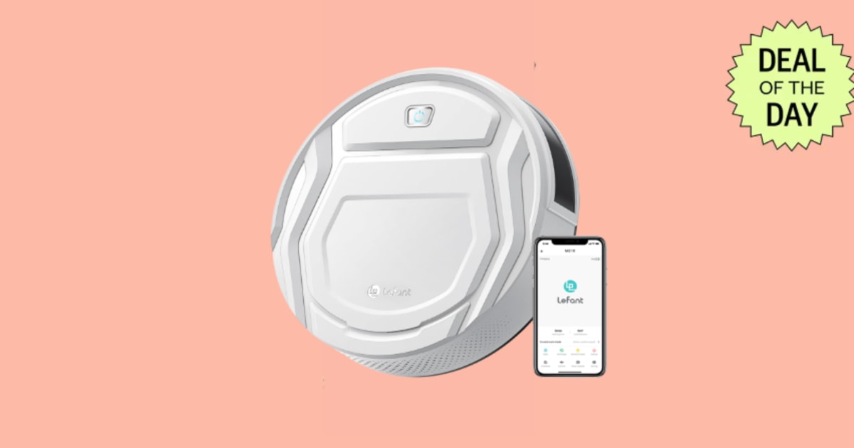 Lefant M210 robot vacuum drops to $89.98 in Amazon deal