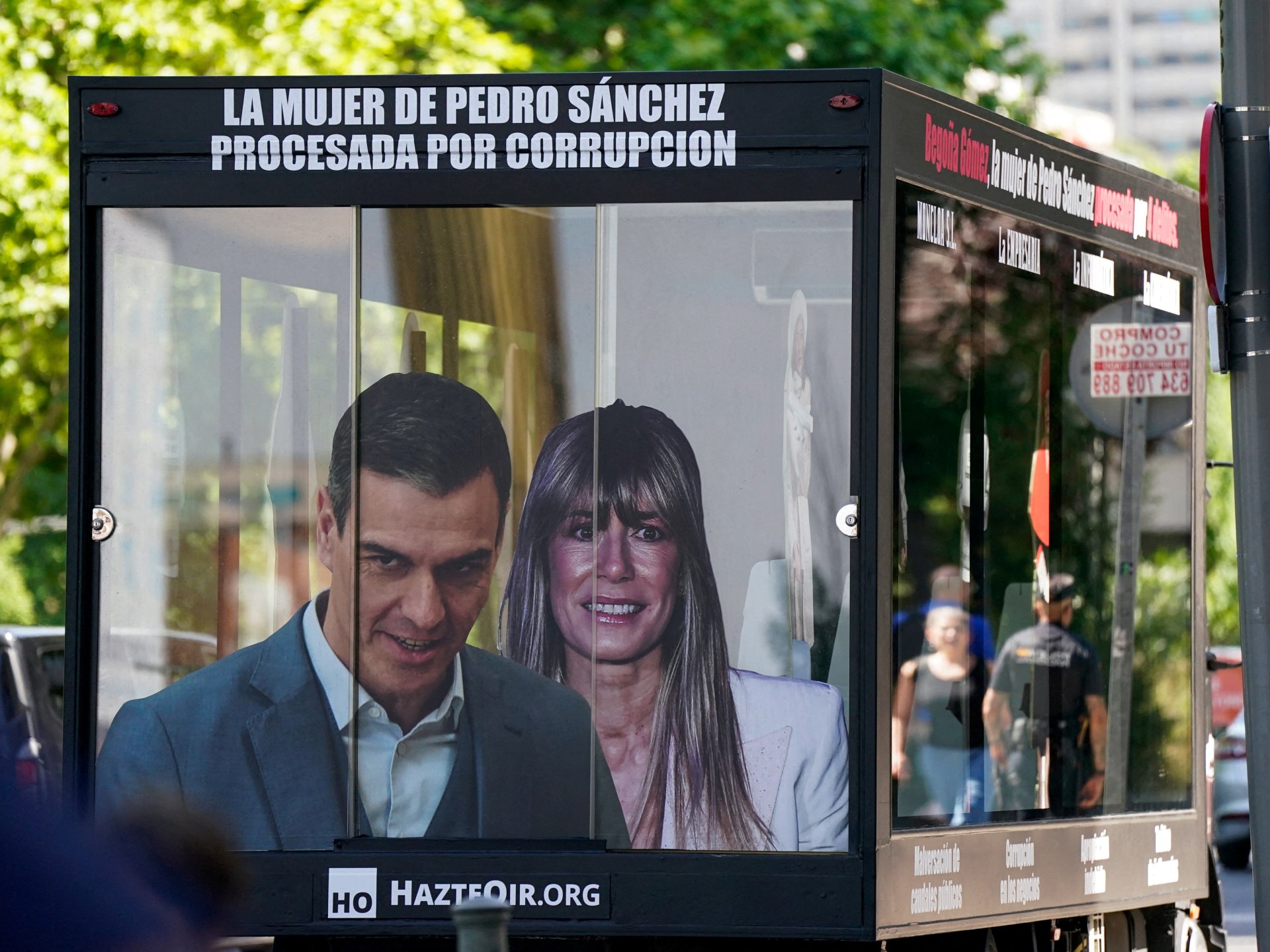 Spanish prime minister’s wife ordered to surrender passport