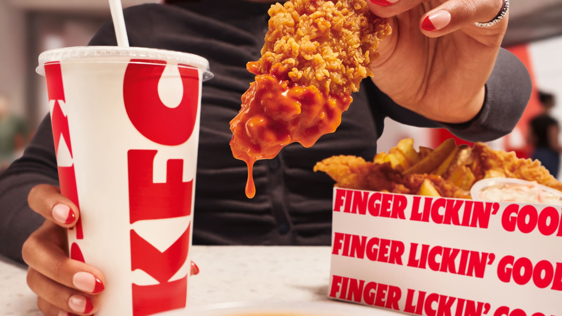 KFC shifts menu toward tenders, sauces and new drinks