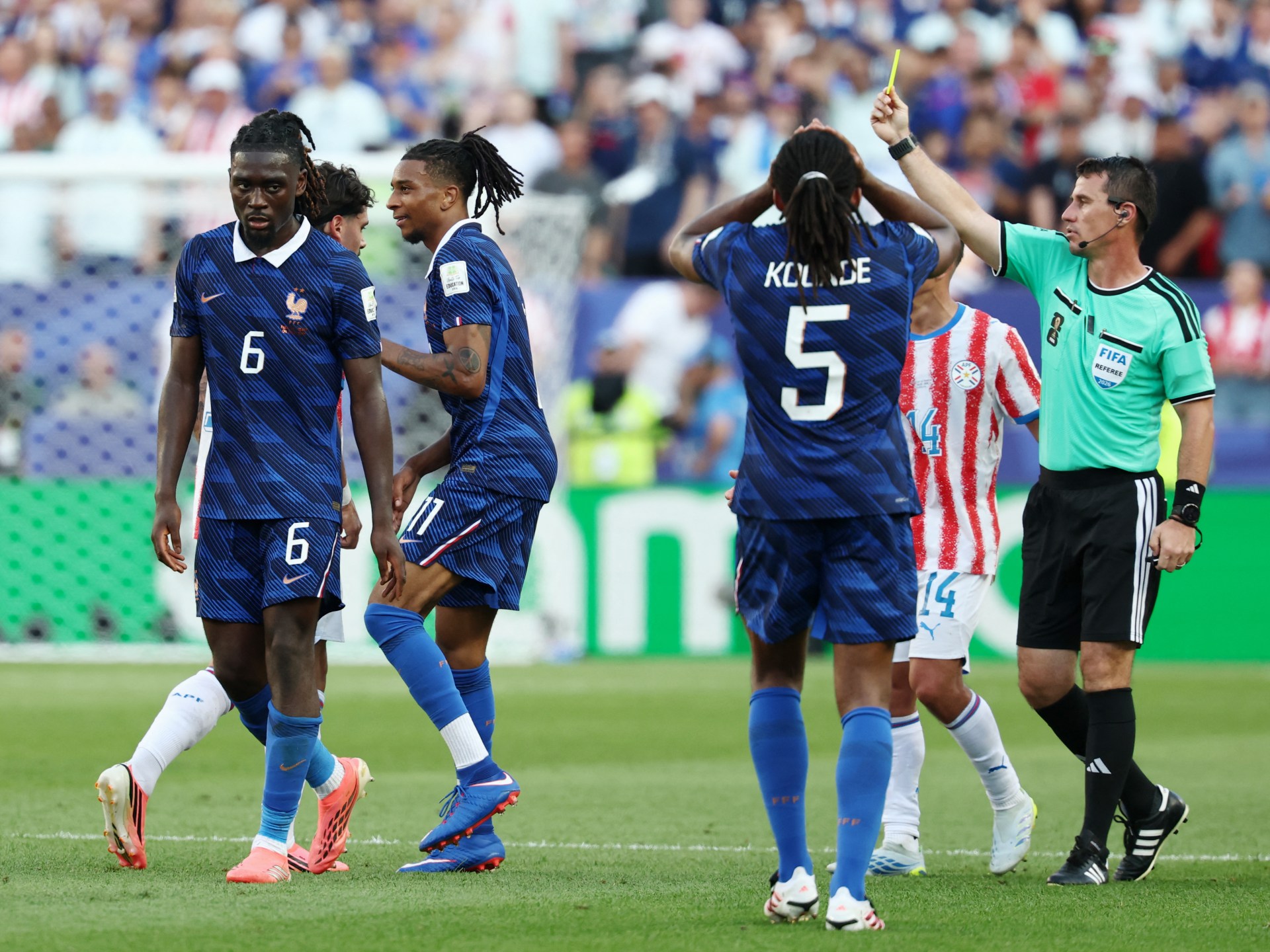 FIFA upholds Olise booking before France’s quarterfinal against Morocco