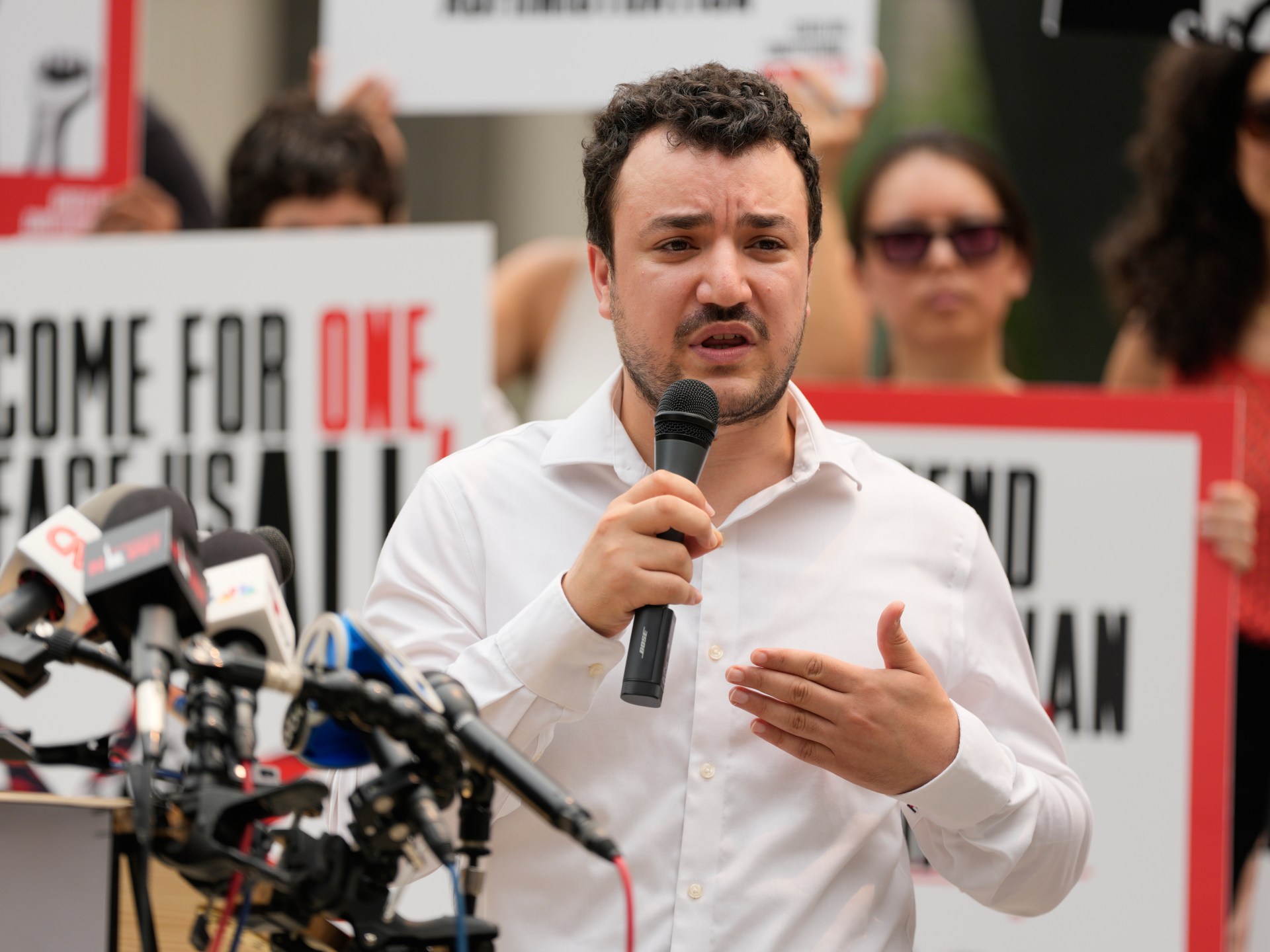 Khalil sues Trump officials and groups over alleged deportation plot