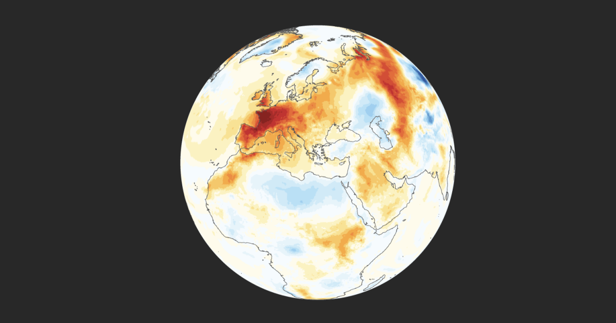 Heat dome pushes Europe into red-alert heat