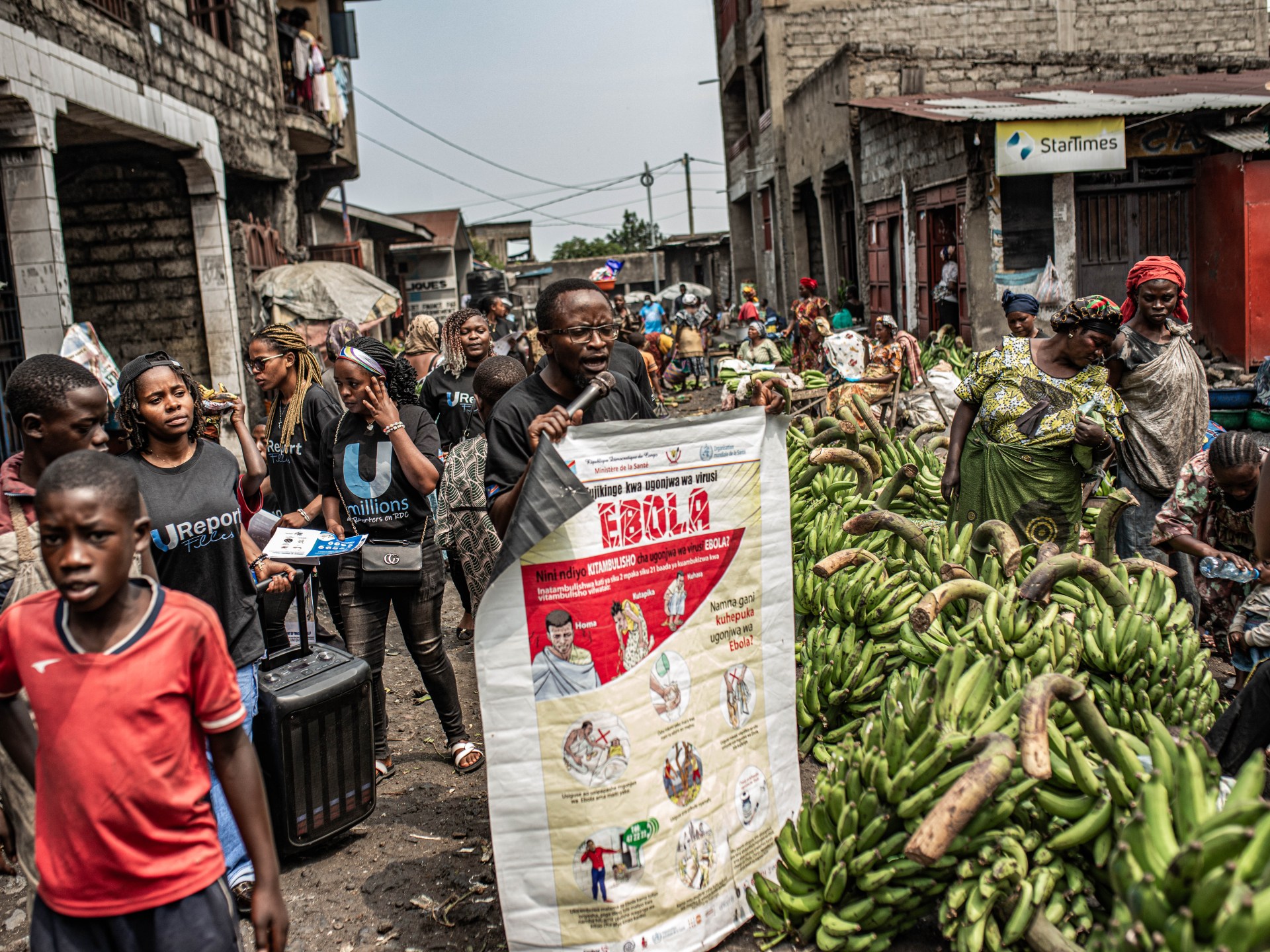 Ebola deaths in DR Congo top 500 as health workers threaten strike