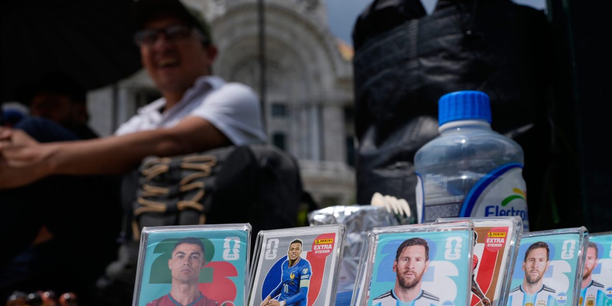 Panini World Cup stickers surge before FIFA rights shift to Topps