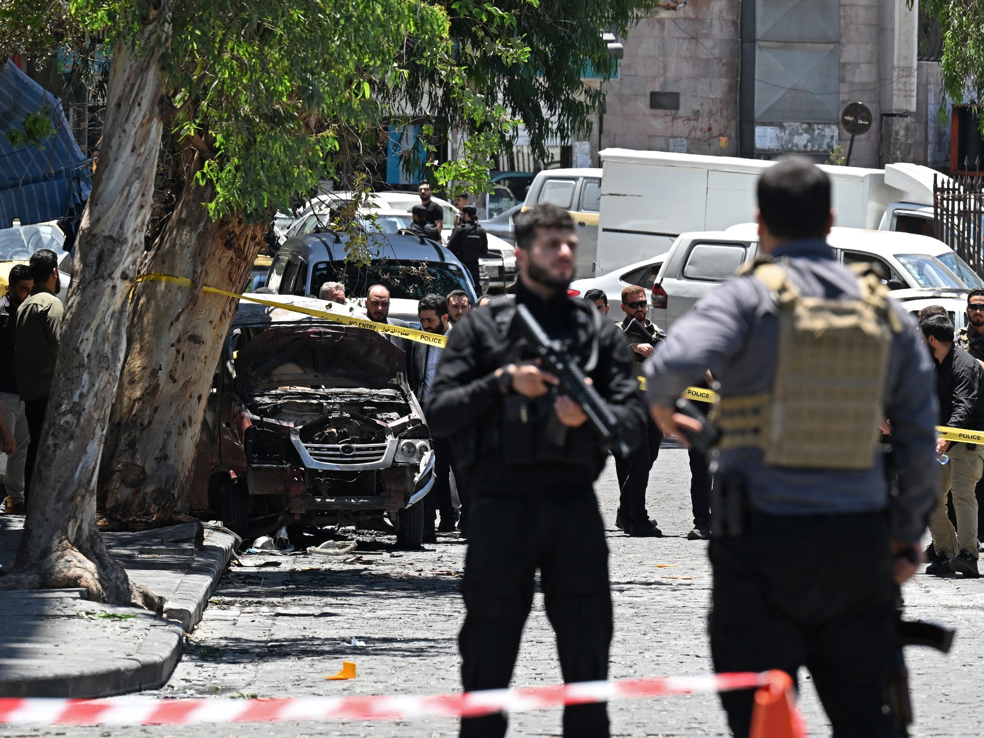Damascus blasts expose security pressures on Syria’s new government