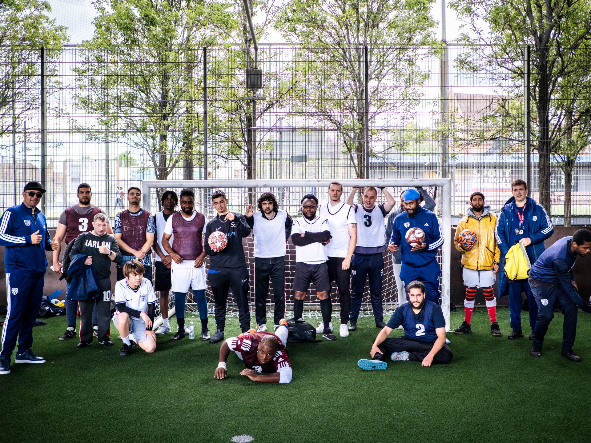 Football club offers support network for men in mental health recovery