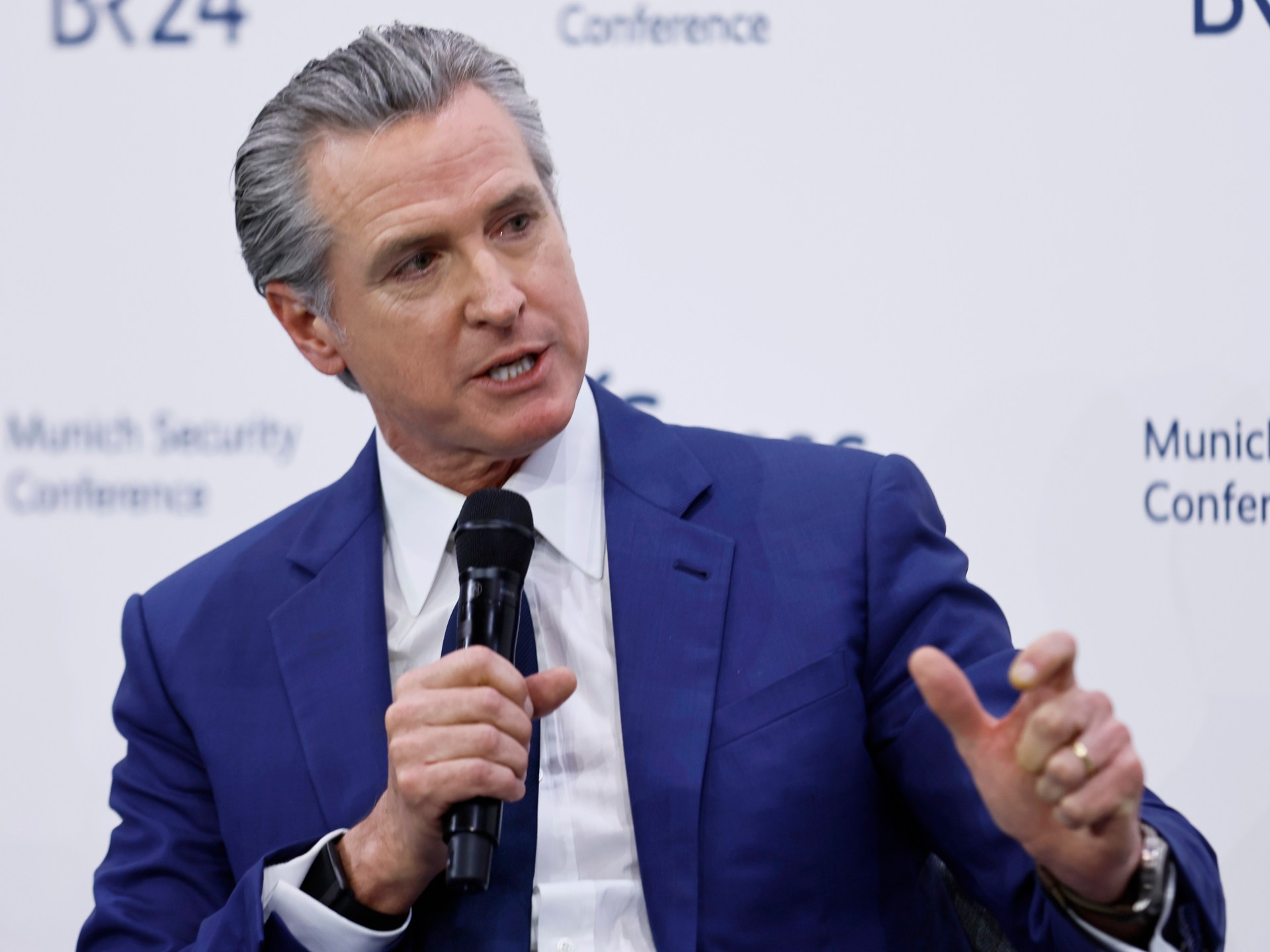 Newsom says Justice Department is investigating him and his wife
