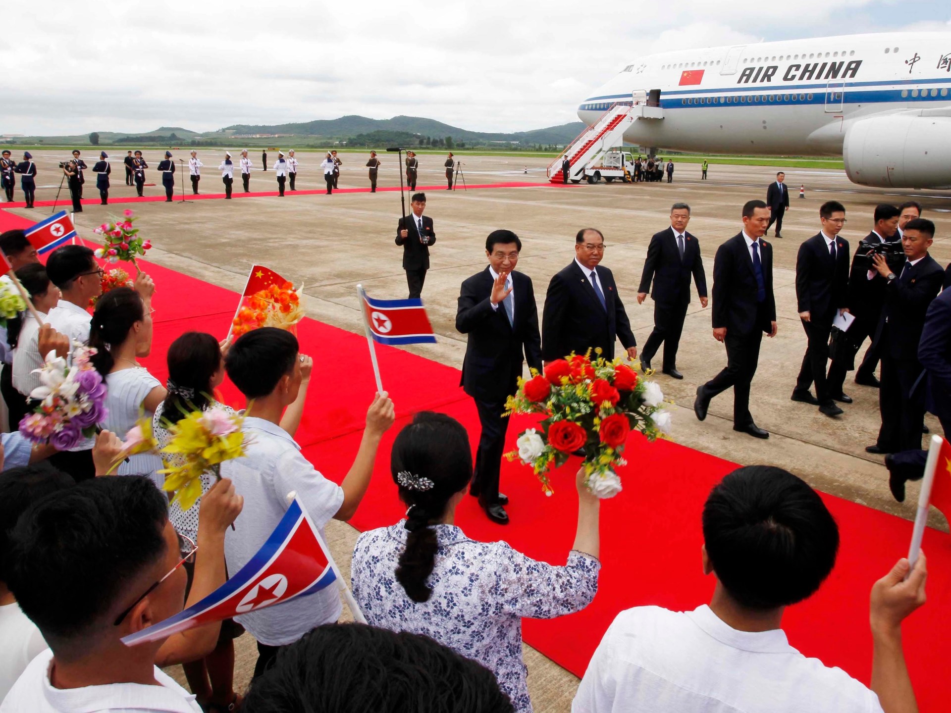 Chinese official meets North Korean party leader in Pyongyang