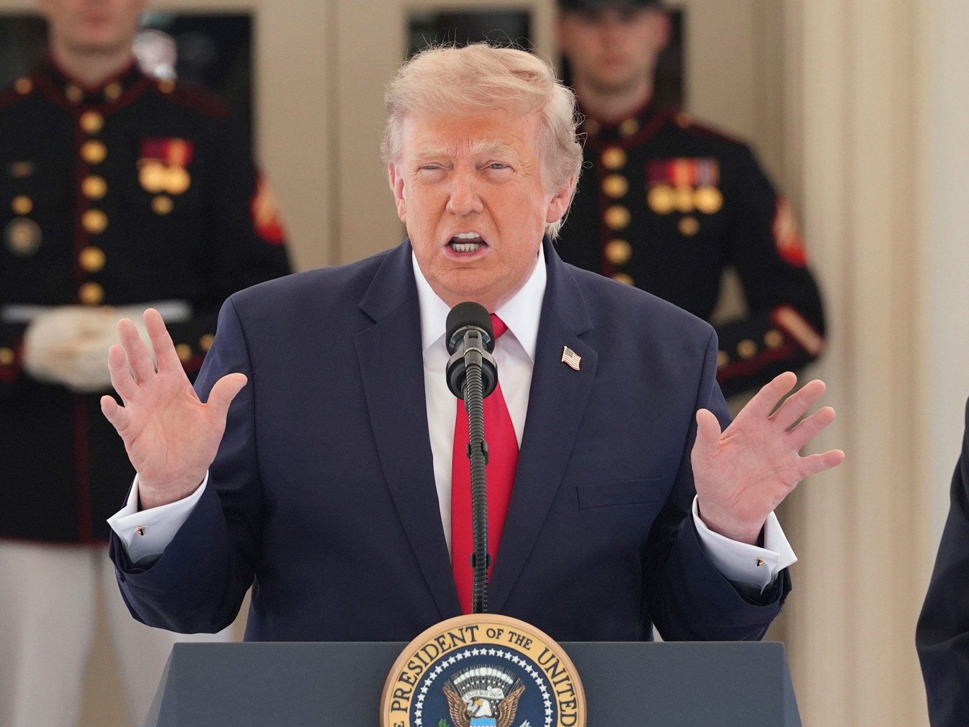 Judge throws out Trump tax settlement with Justice Department